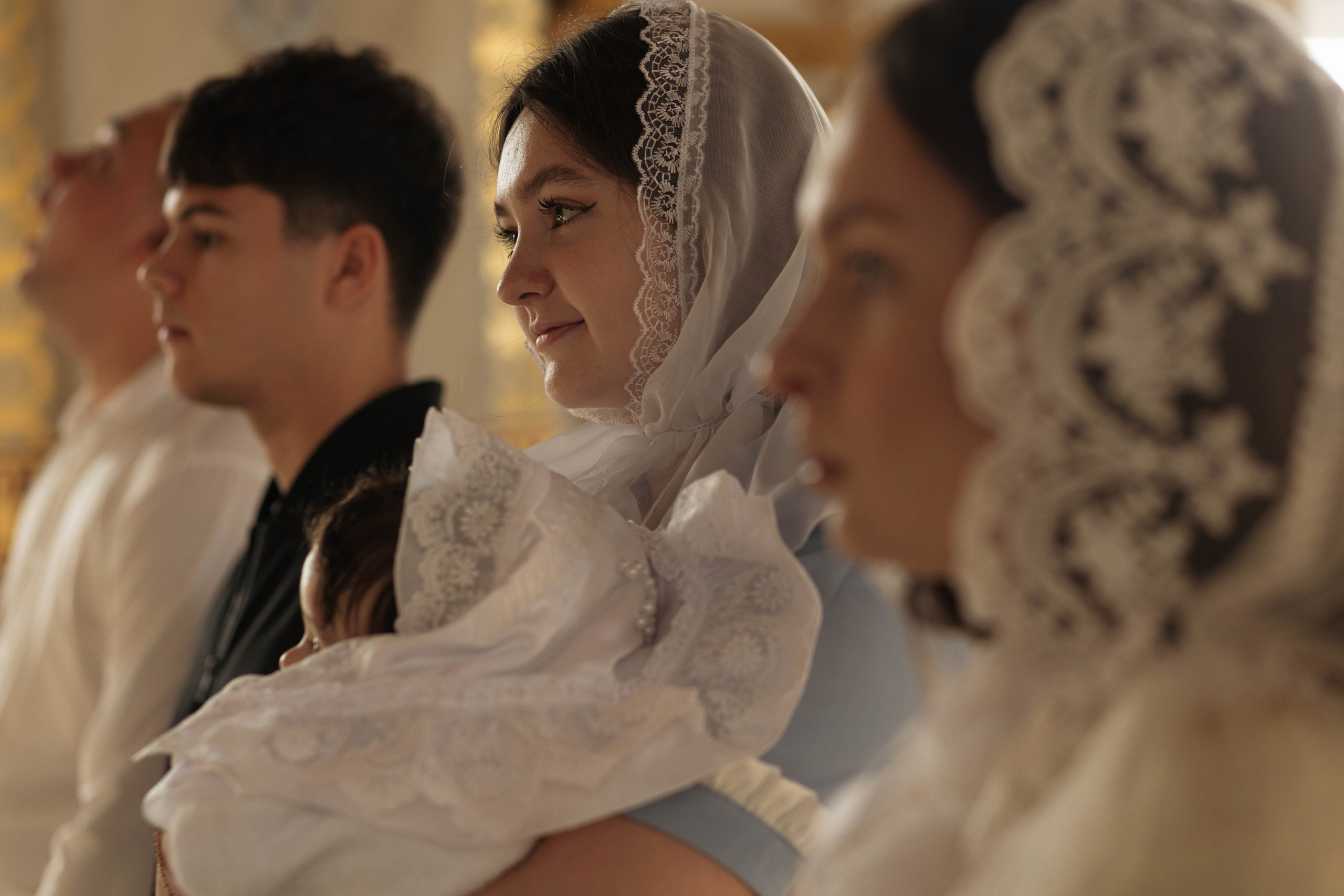 Таинство Крещения Есении. Фотограф Сальск Катерина