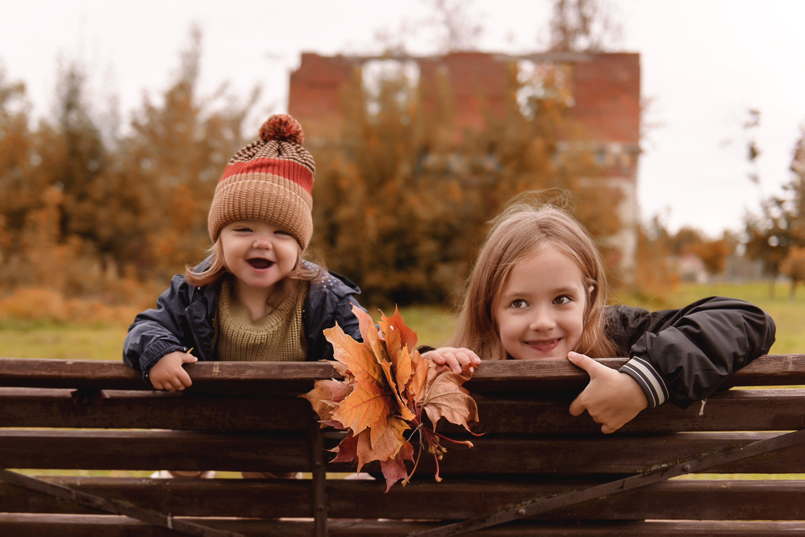 Осенняя Фотопрогулка Долгопрудный. Детский фотограф в Долгопрудном и Москве