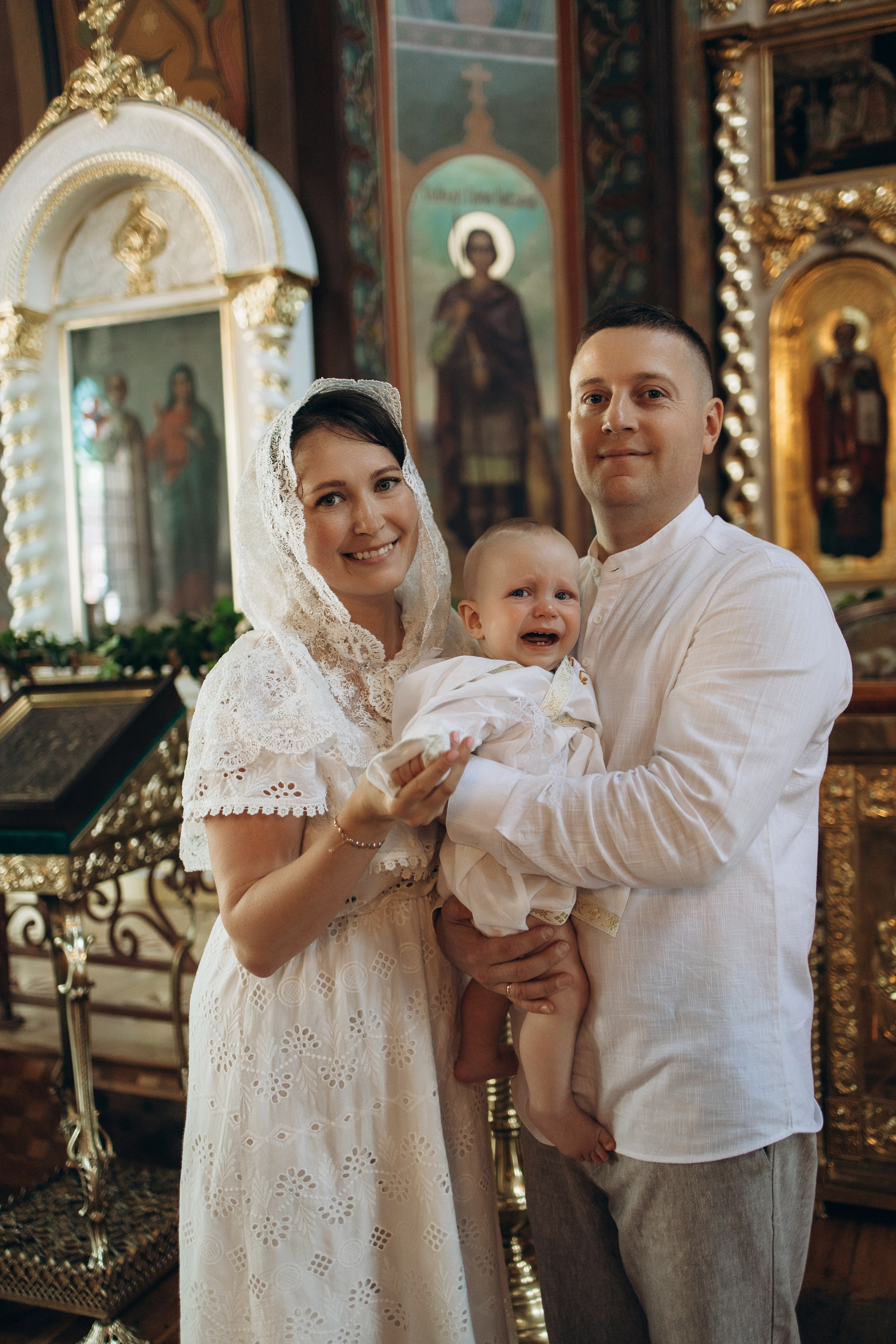 Двойное крещение Анны и Саши. Самый теплый фотограф в Краснодаре Рябоконь Ксения