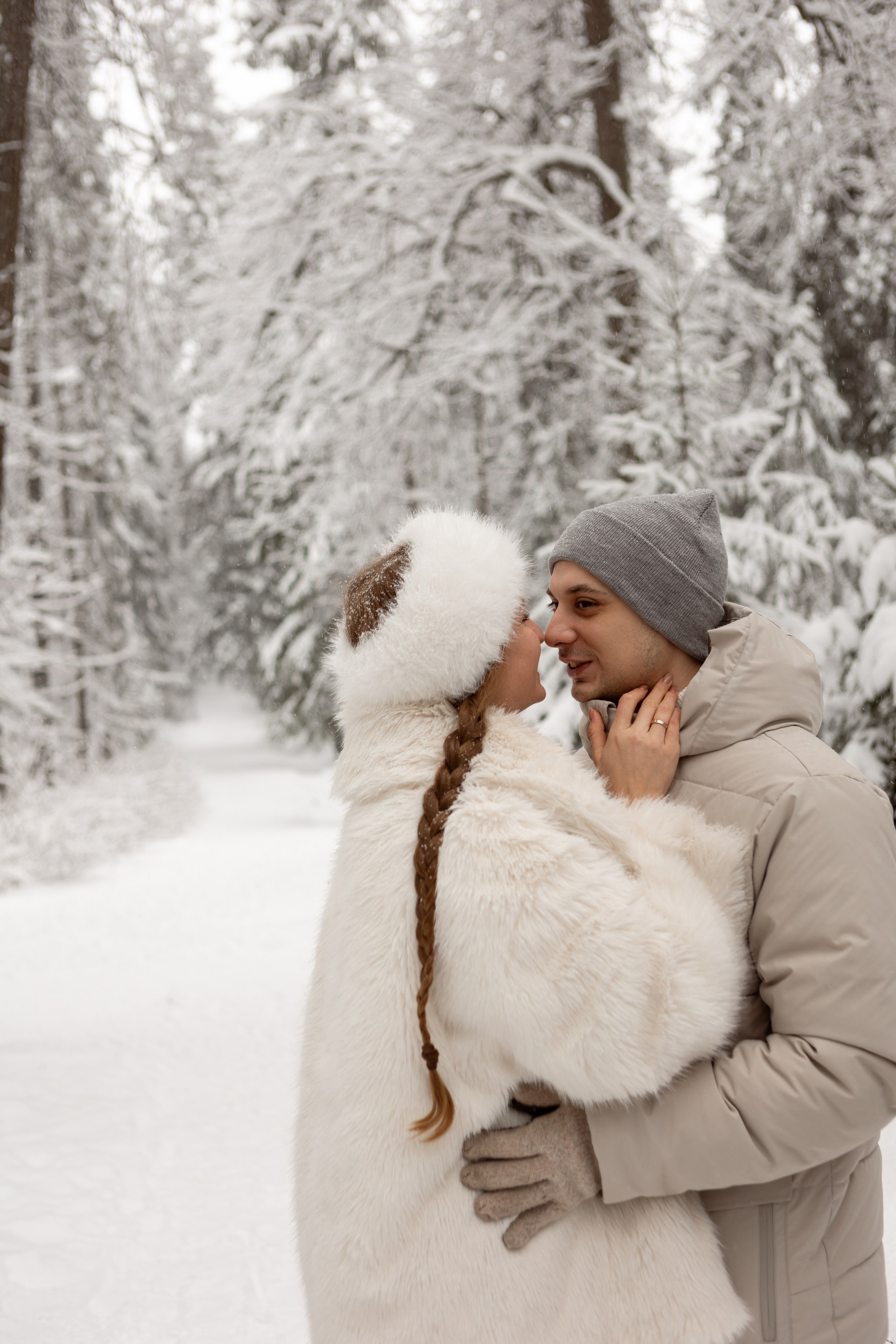 Новогодняя фотосессия с собачками в шуваловском парке. Свадебный фотограф в СПБ | Санкт-Петербурге Анастасия Рахимгулова