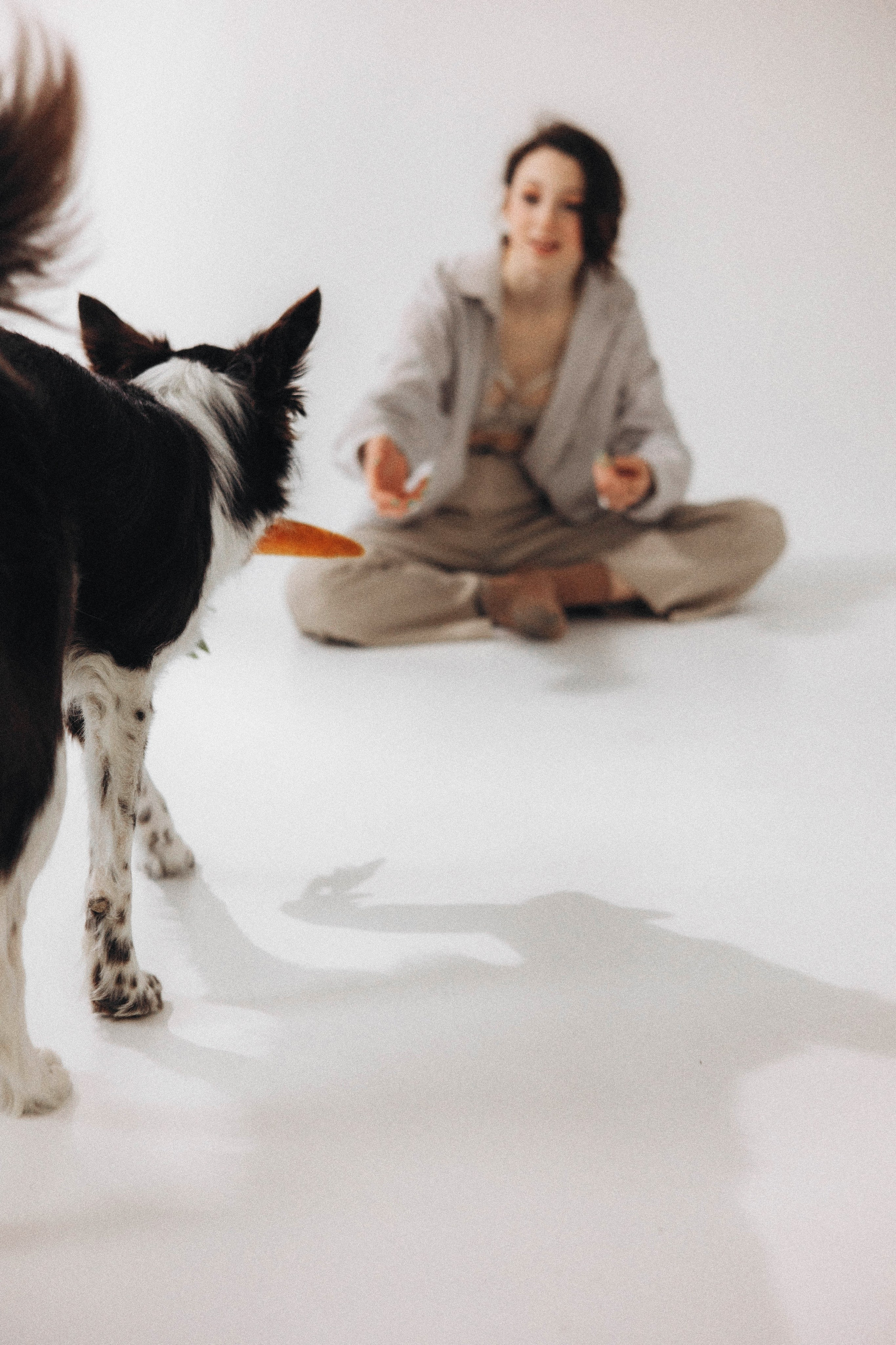 Алена и Гвендолин. Фотограф-анималист Богданова Полина