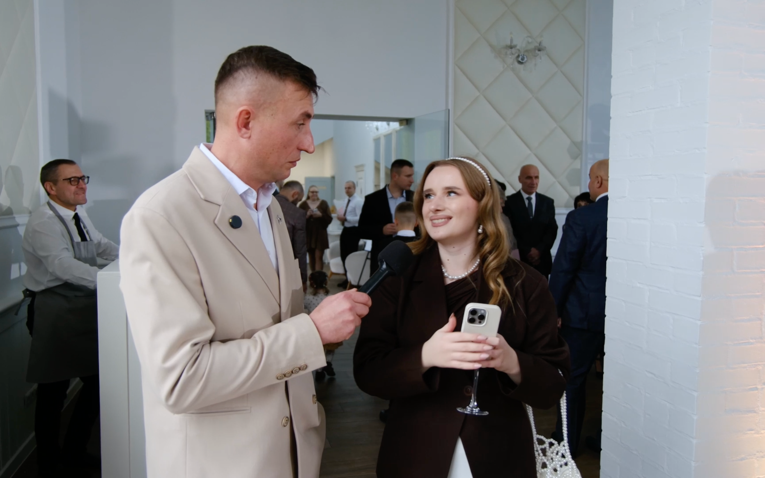 Свадебное SDE интервью / Юра и Юля. Репортажный видеограф Илья Сухоносиик