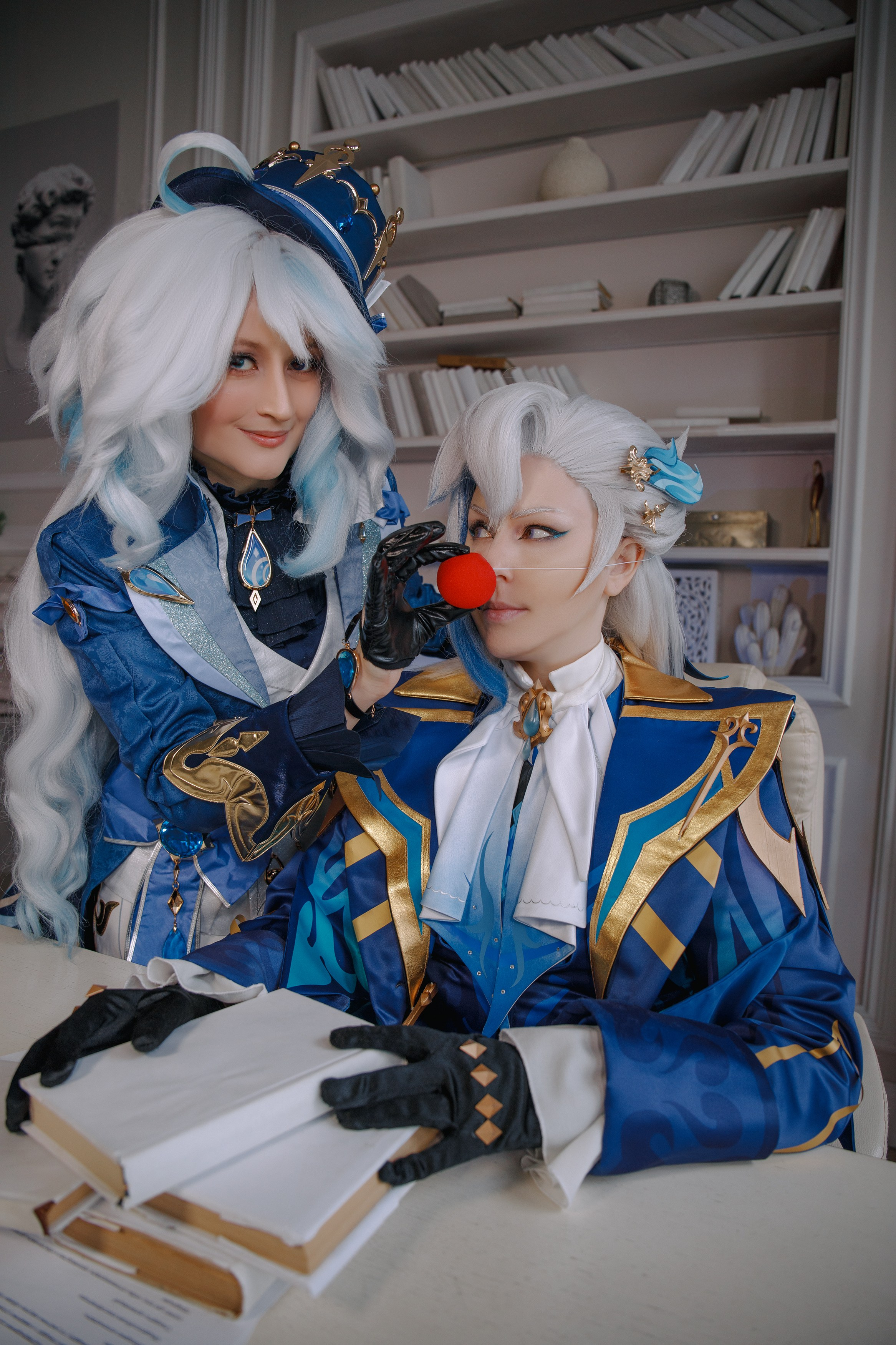 GENSHIN IMPACT: Neuvillette & Furina. Polaroud love