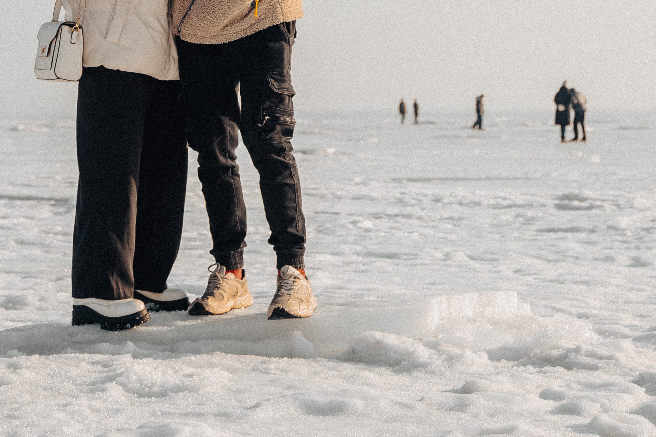 Зимняя фотосъемка пары: Андрея и Ани в Санкт-Петербурге