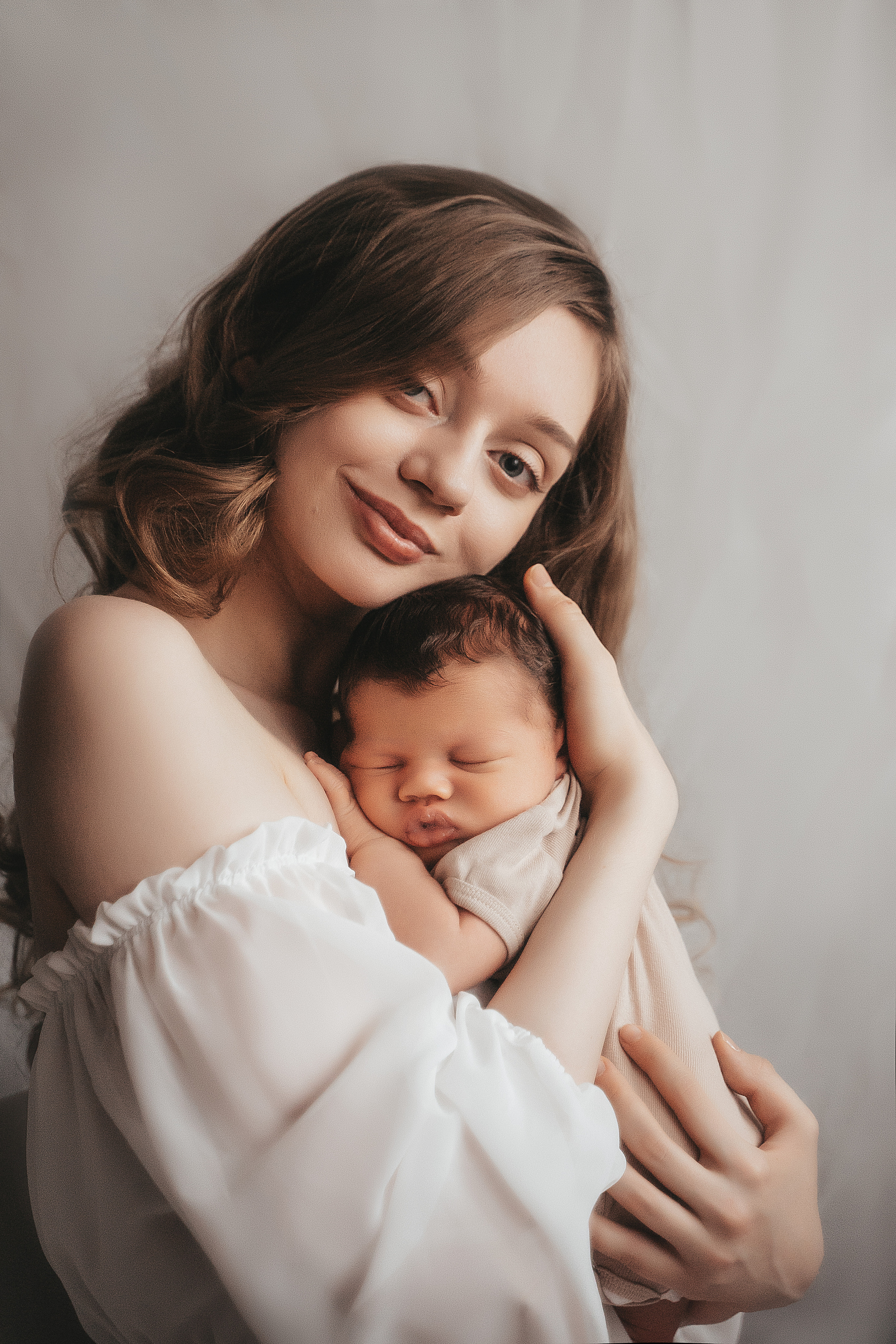 Фотосъемка новорожденных. Фотограф Крещения и Венчания в Москве