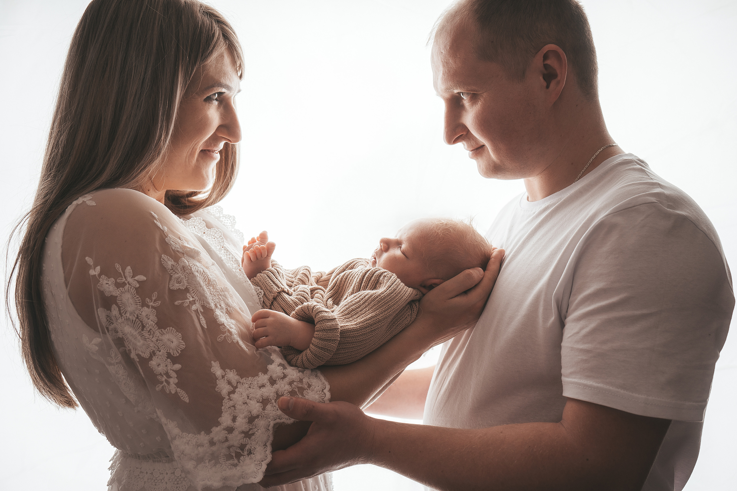 Фотосъемка новорожденных. Фотограф Крещения и Венчания в Москве