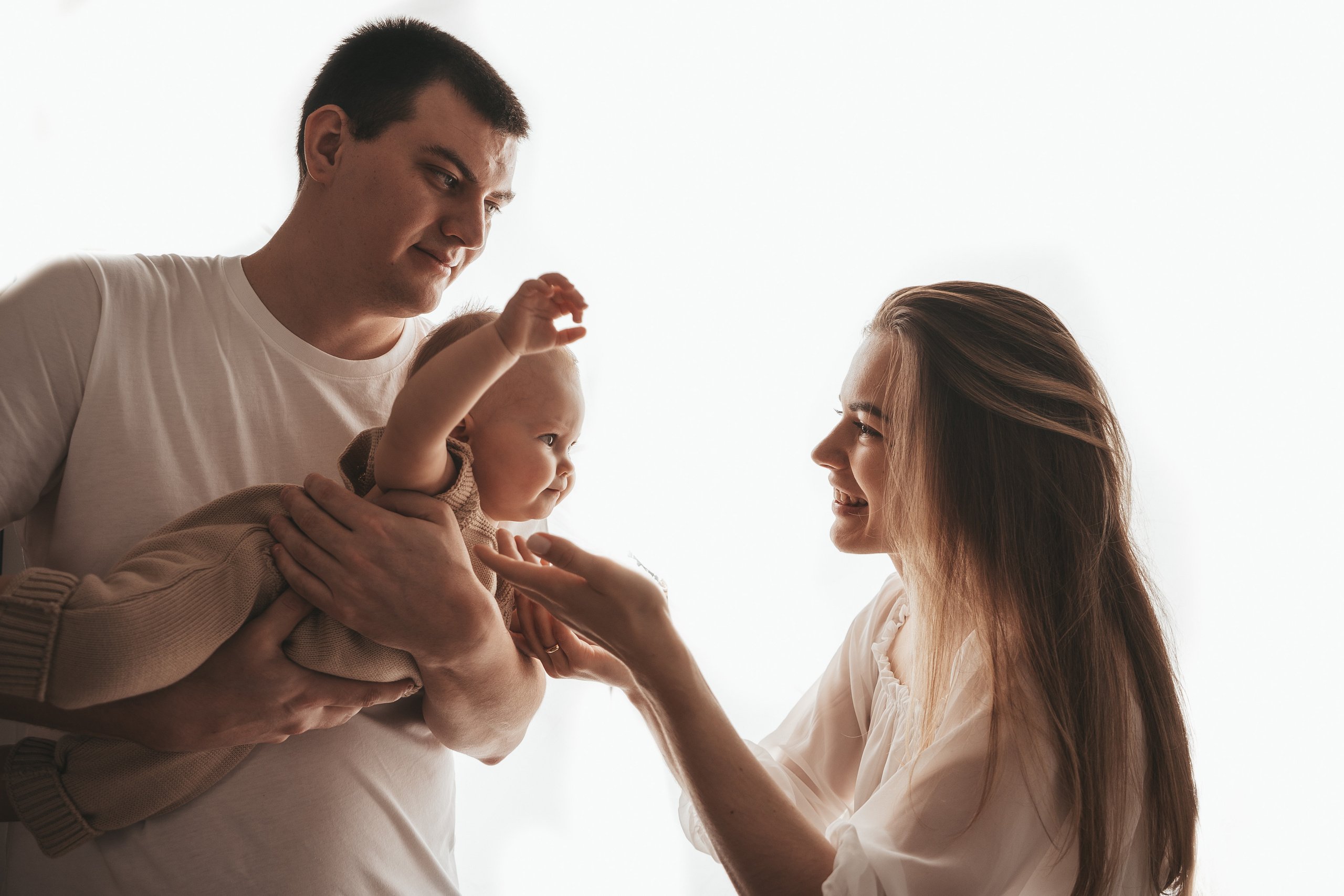 Фотосъемка новорожденных. Фотограф Крещения и Венчания в Москве