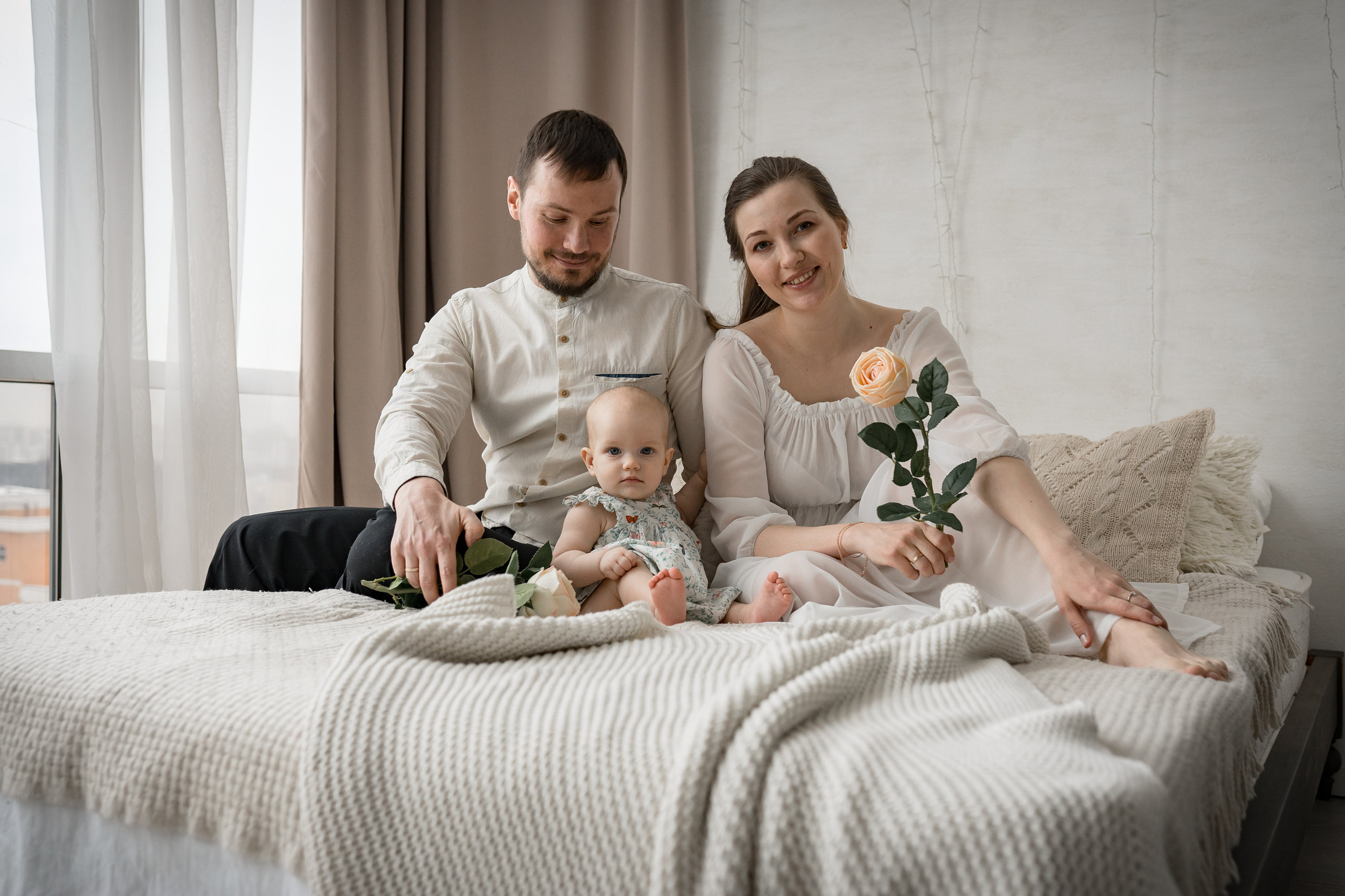 Фотосъемка новорожденных. Фотограф Крещения и Венчания в Москве