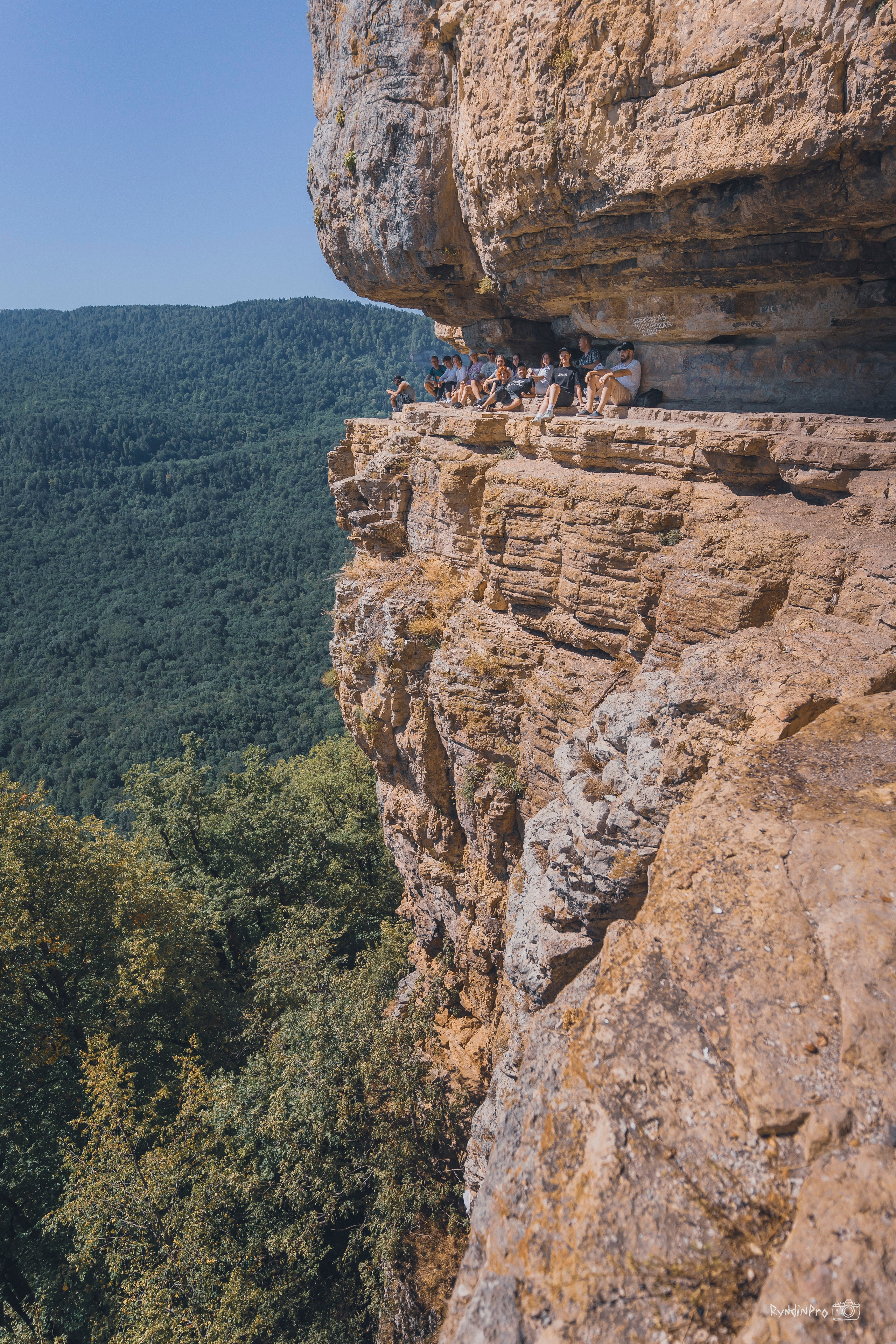 Поход на Орлиную полку + Университетский водопад с командой Мадьяр 15.08.24. Репортажный фотограф в Краснодаре Рындин Дмитрий
