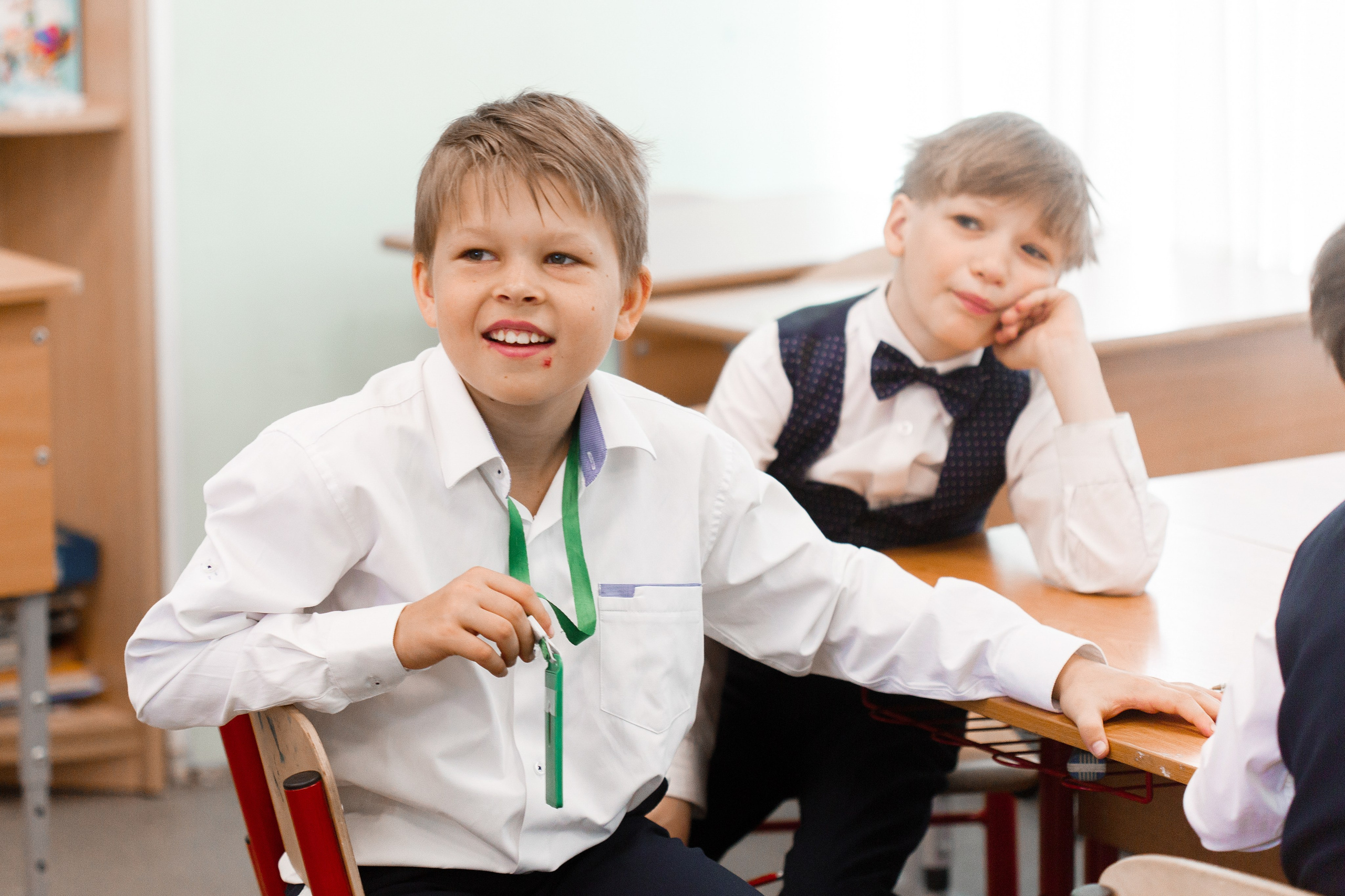 Школьная фотосъемка 3-го класса. Репортажный фотограф Борис Геер