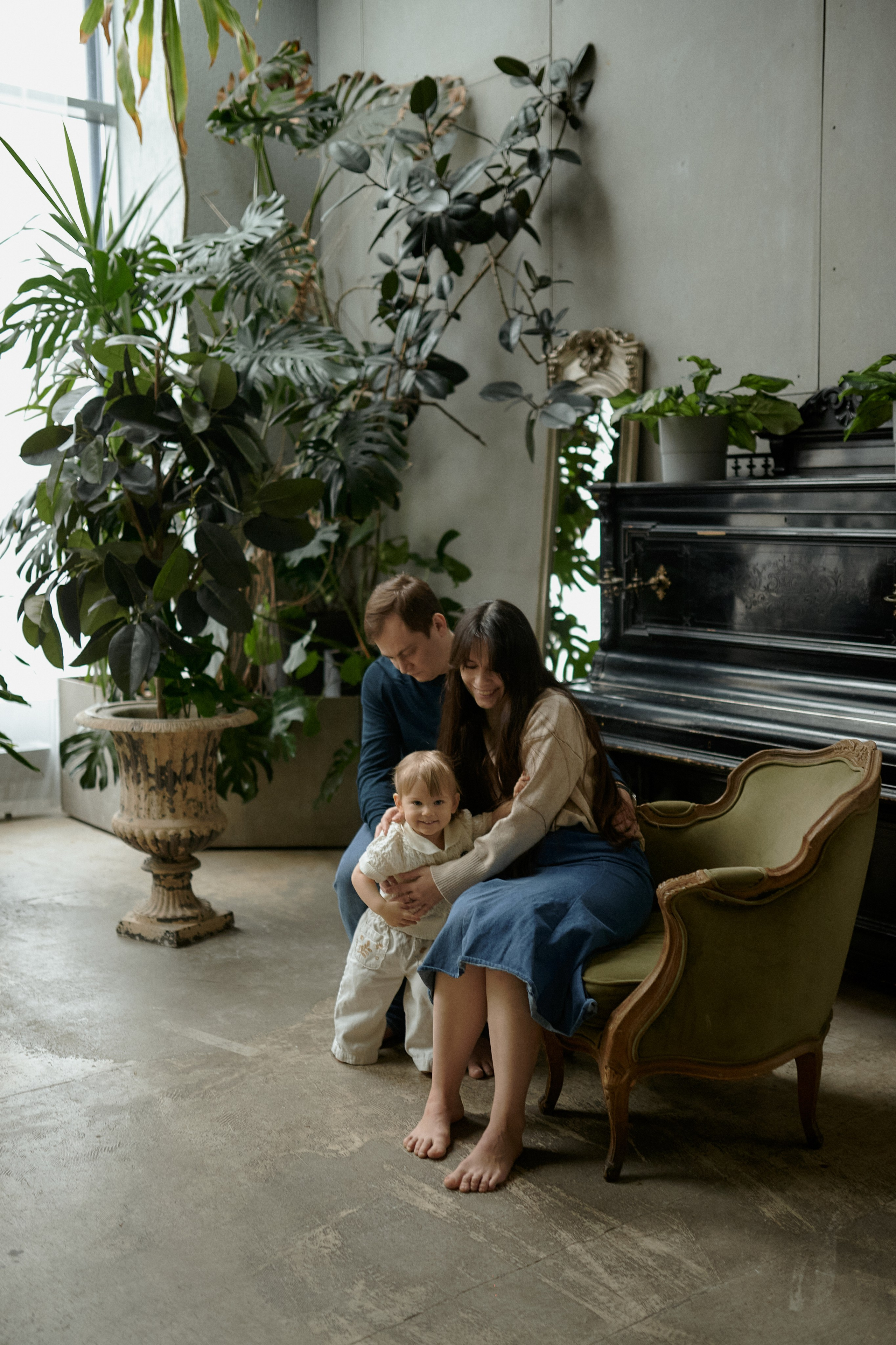 Илья, Ирина и Ева. Семейный и свадебный lifestyle-фотограф в Москве Мария Петрова