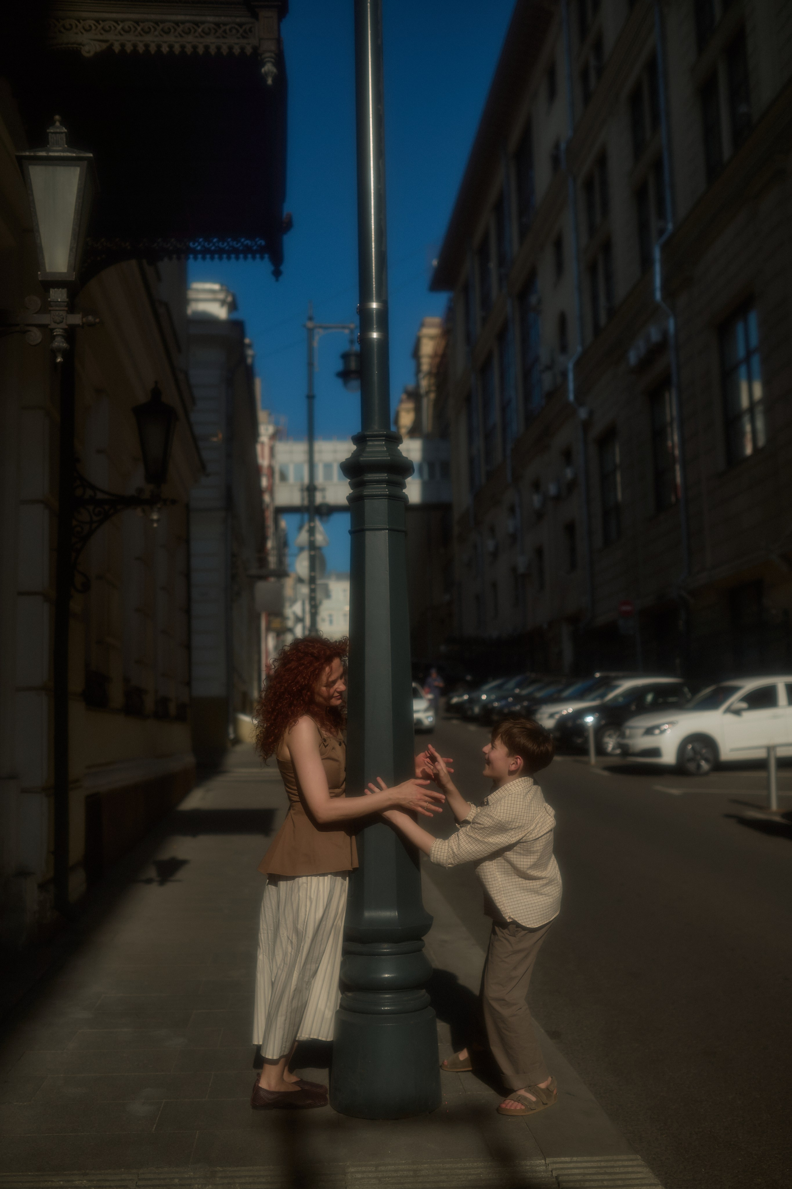 Олеся и Вова в центре Москвы. Семейный и свадебный lifestyle-фотограф в Москве Мария Петрова