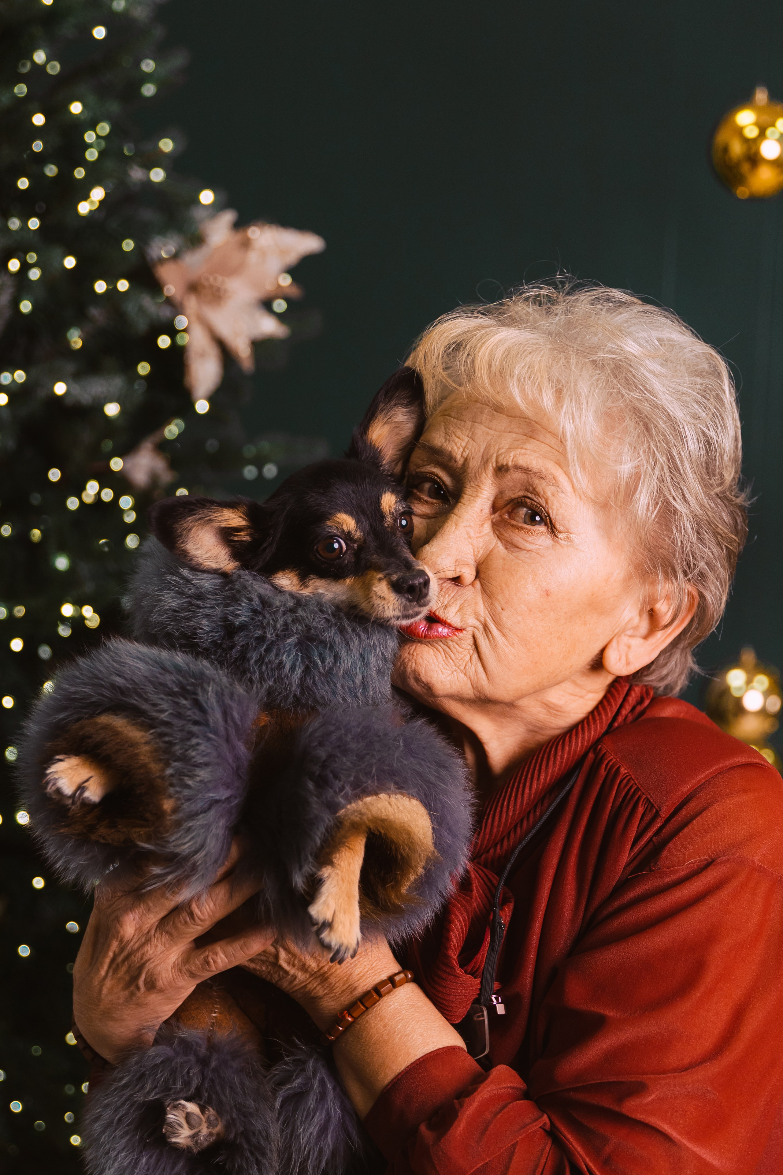 Семейный портрет. Новый год. Фотограф во Владивостоке. Юрганова Анна