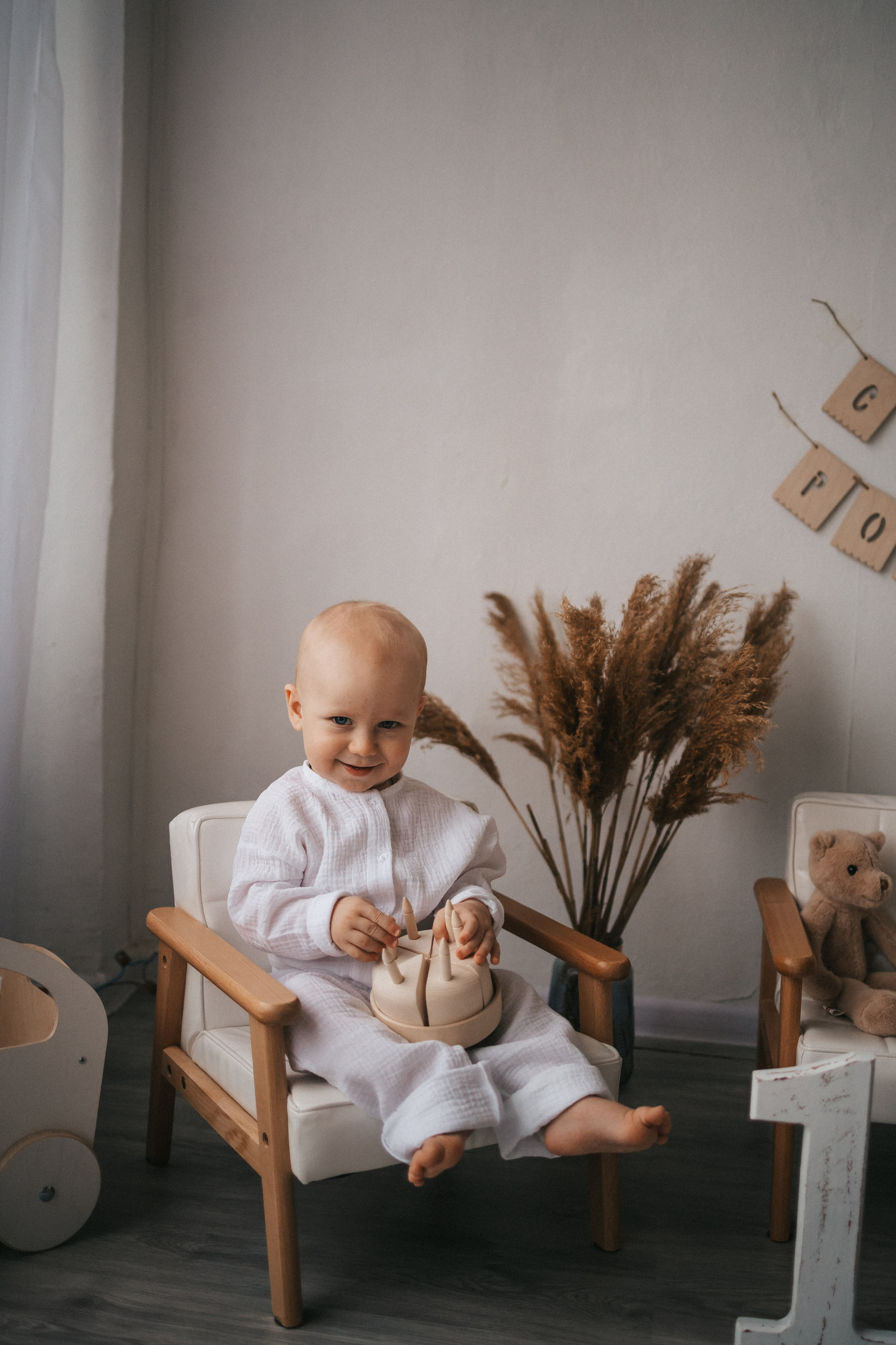 Саше 1 годик в новогодних локациях. Фотограф Нижний Новгород