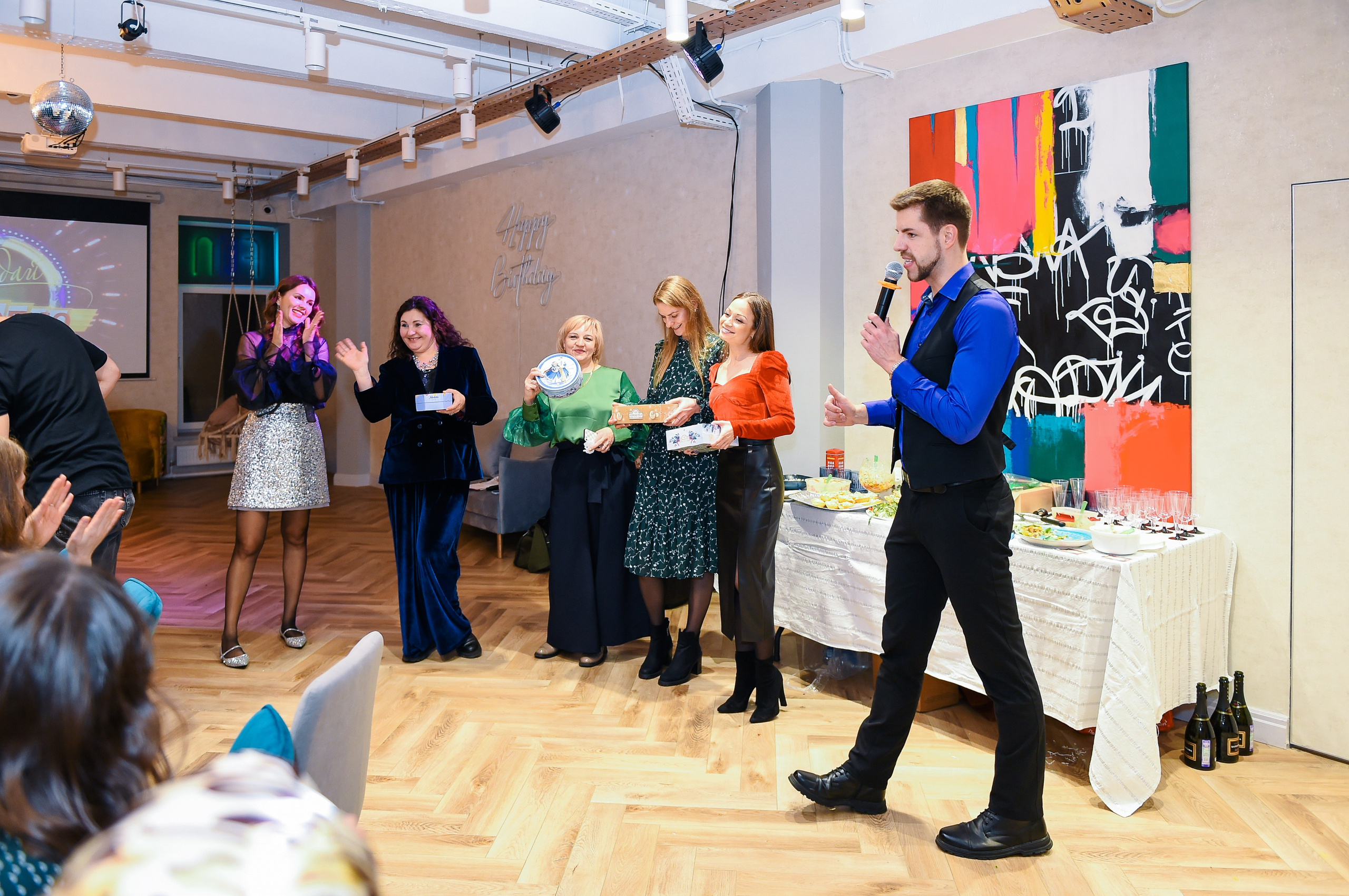 Репортажный фотограф на Новогодний корпоратив. Фотосессии в Москве, женский и семейный фотограф Юлия Михайленко