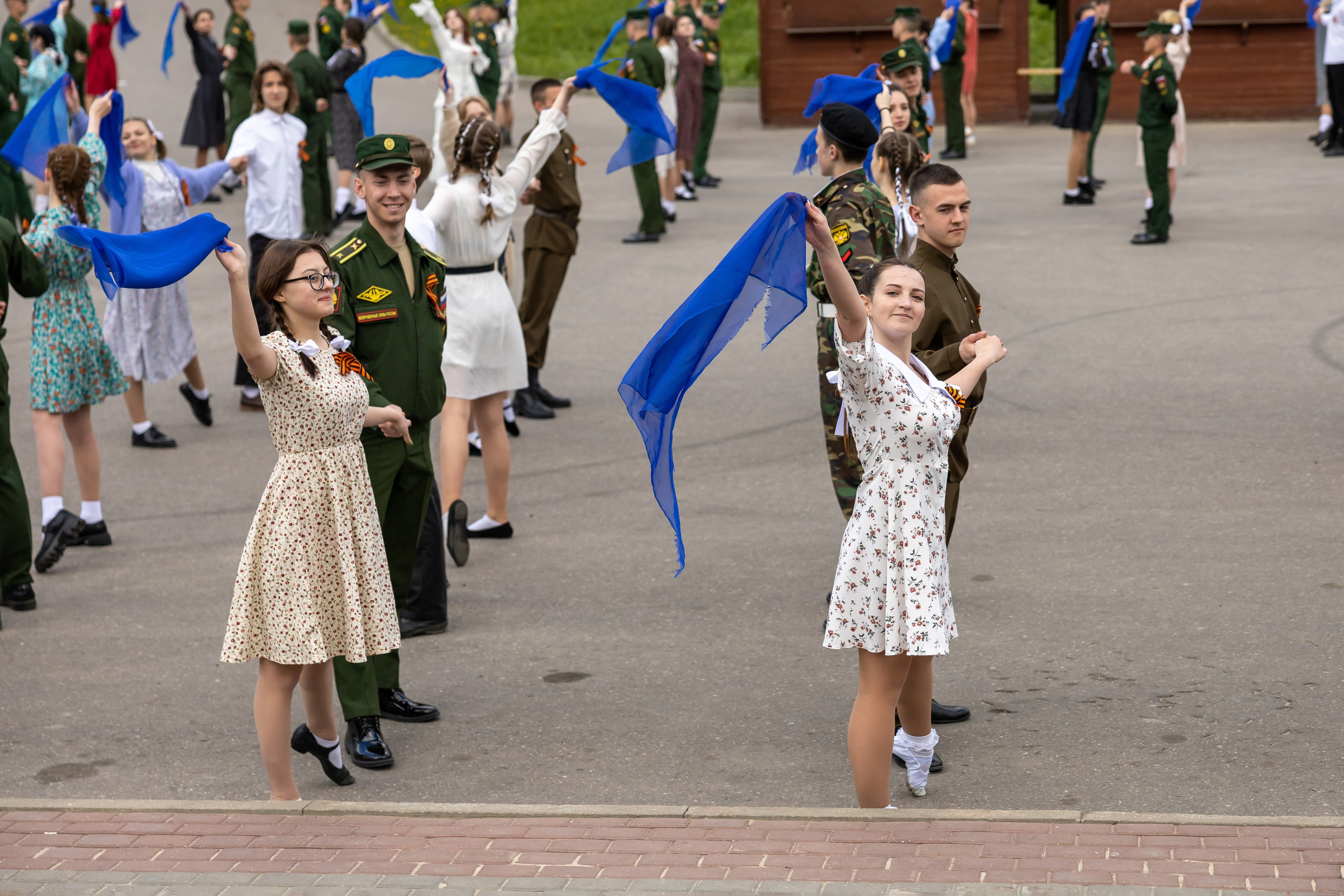 Акция «Синий платочек» 2023. Фотограф в Серпухове Наталья Руденко