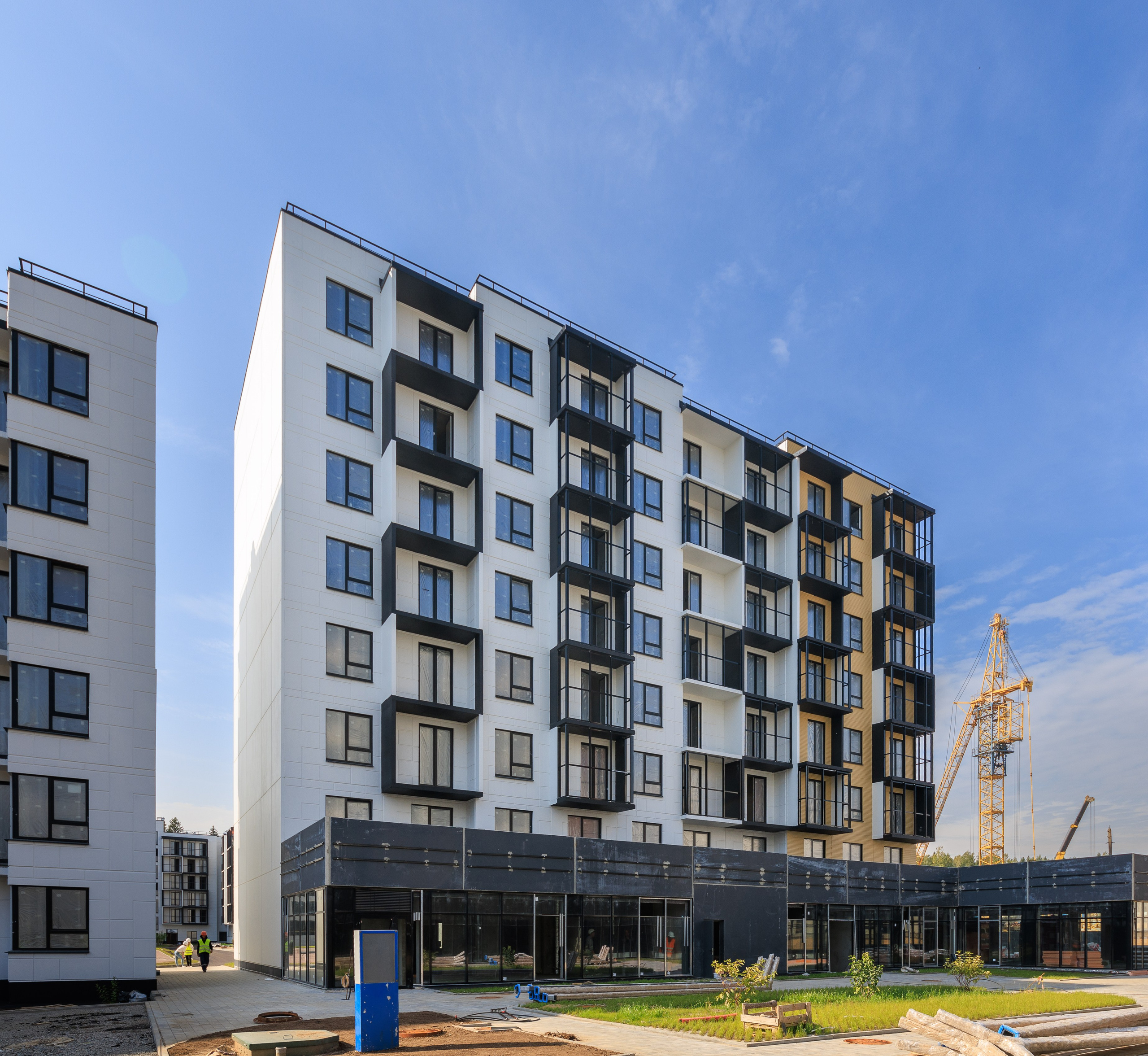 Архитектурная и репортажная фотосъёмка для застройщика