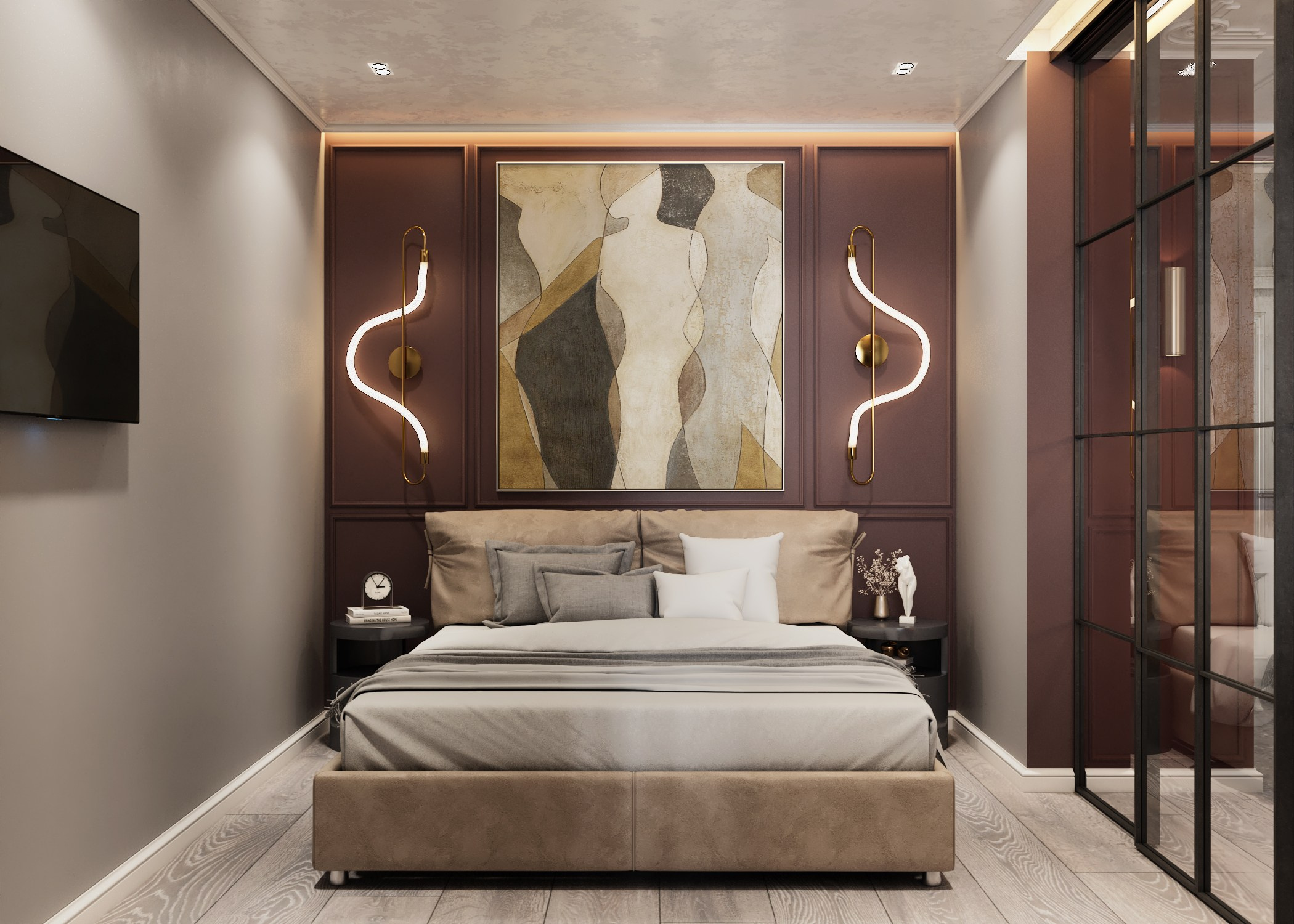 Яркая квартира в ЖК Ренессанс, г. Владивосток. Дизайн-проекты жилых и общественных пространств во Владивостоке