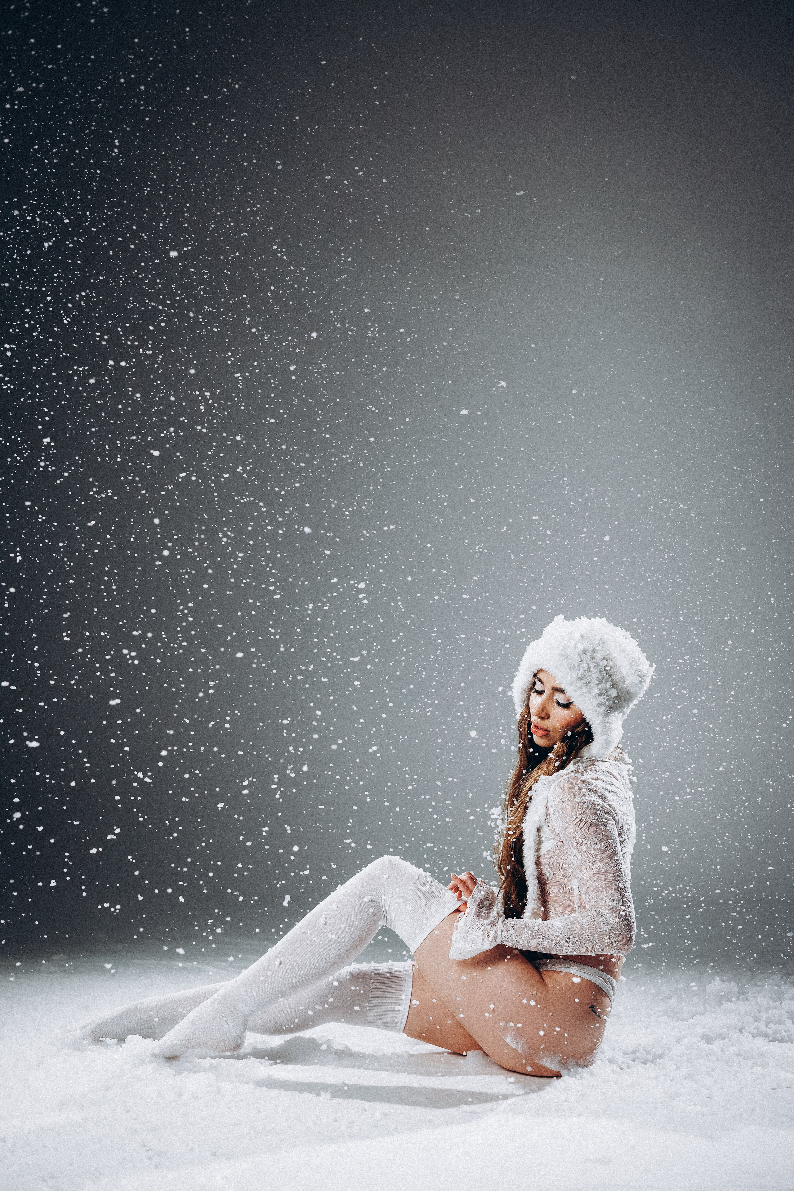 Женский портрет в студии. Фотограф Минск