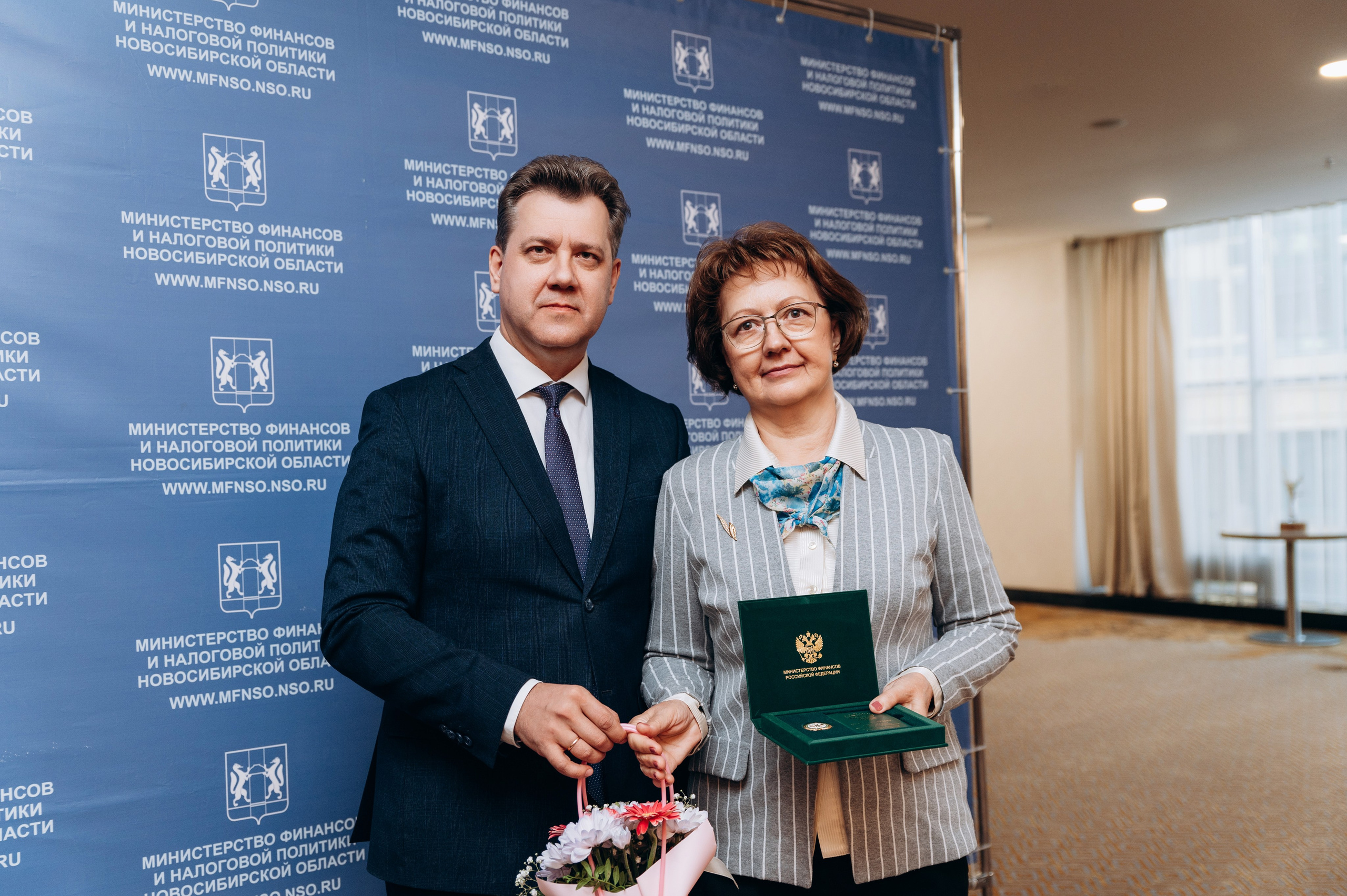 Министерство финансов РФ, награждение. Фотограф в Новосибирске