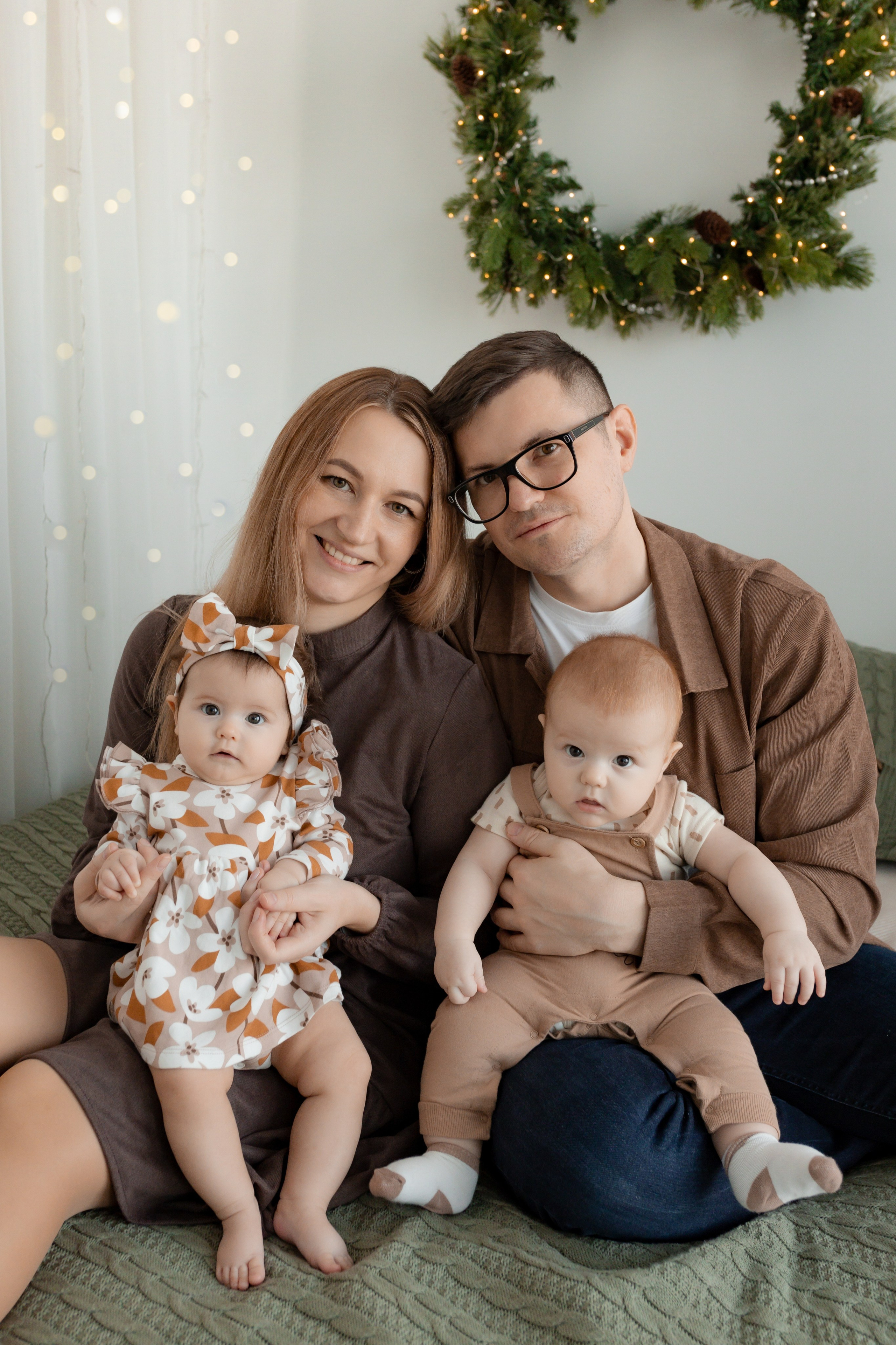 Новогодние съёмки. Интерьерная фотостудия в г. Барнаул