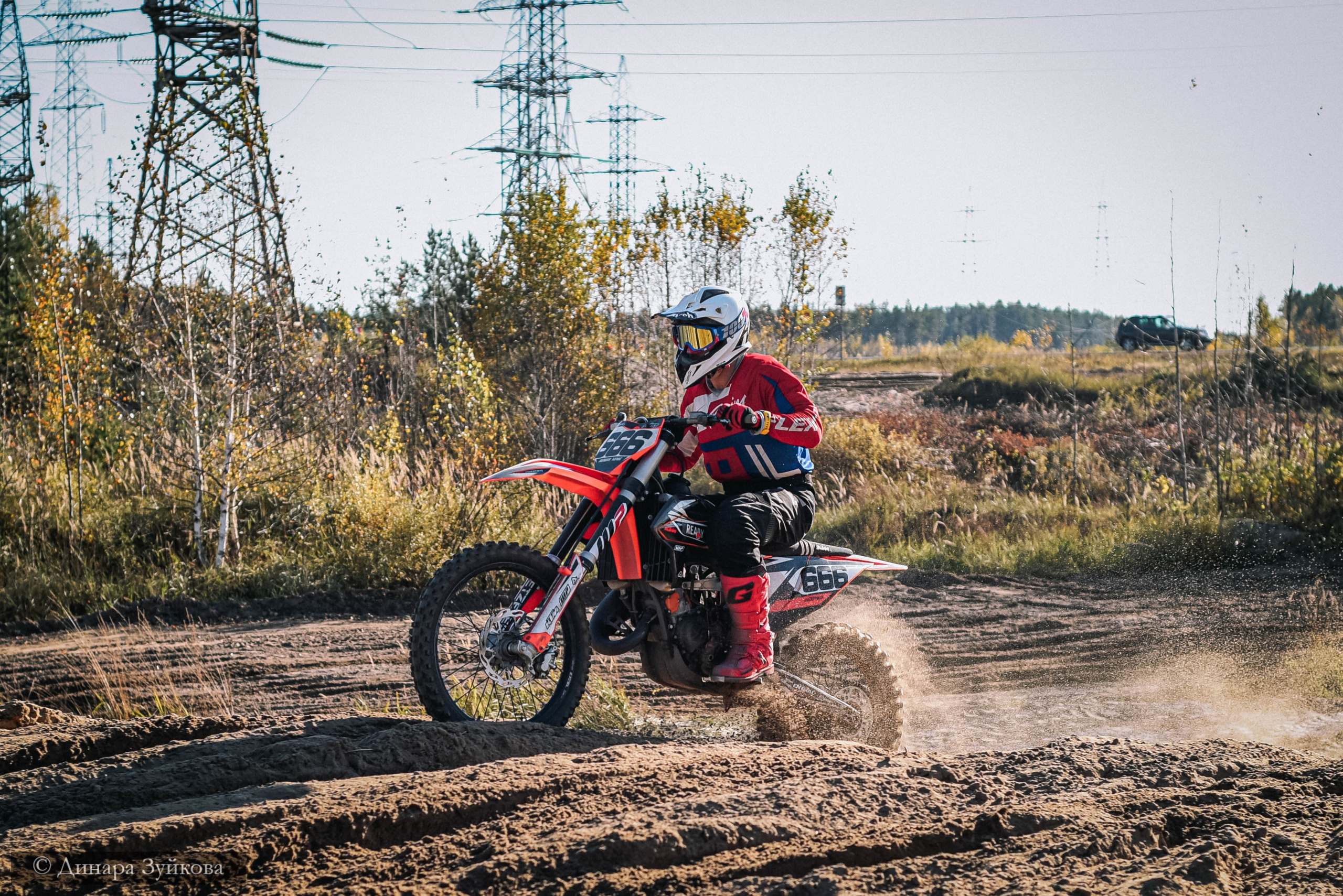 Тренировка по мотокроссу. Мотофотограф в Нижнем Новгороде Динара Зуйкова