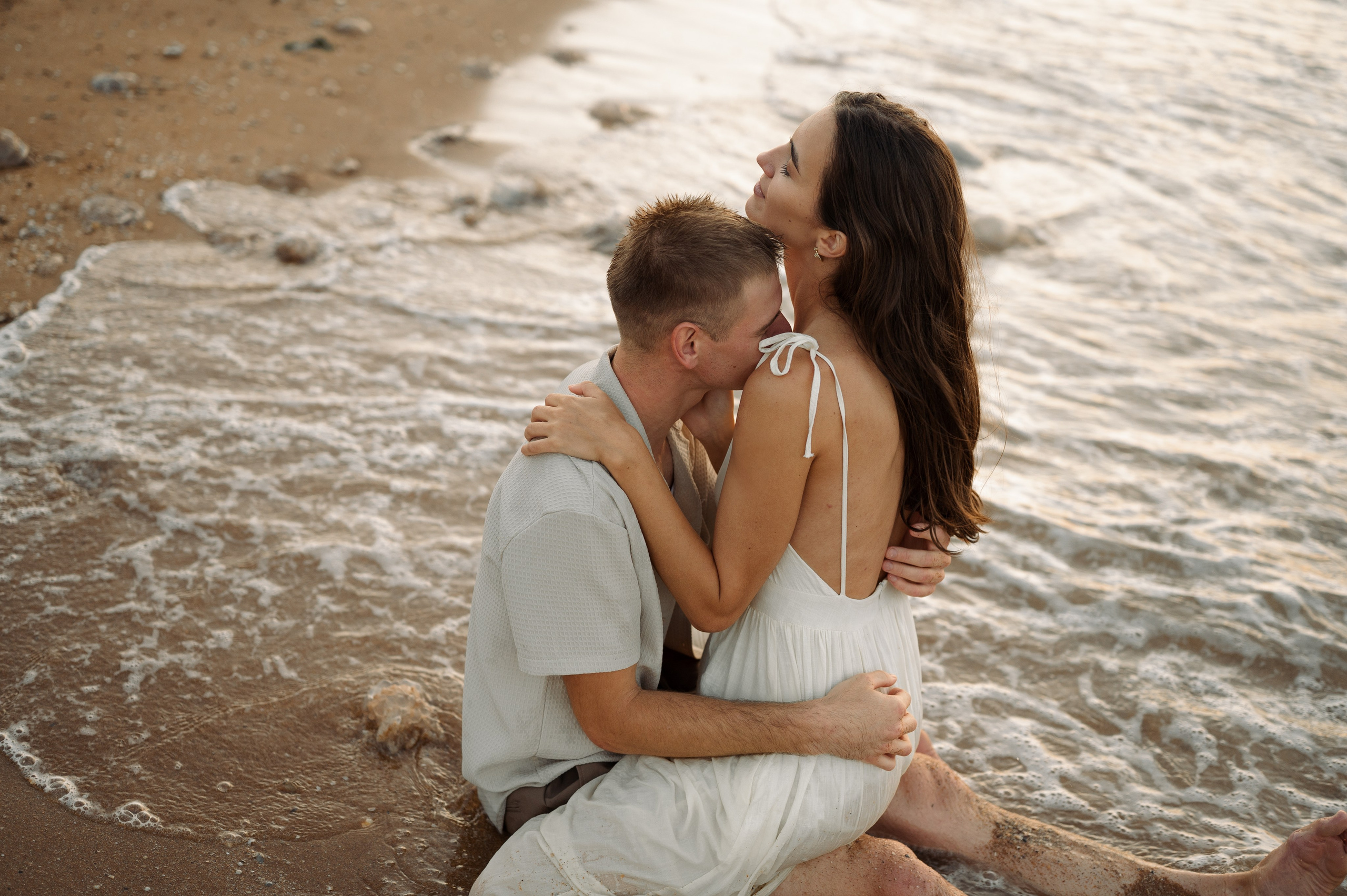 Предсвадебная съёмка на море🌊. Свадебный и семейный фотограф в Краснодаре Алина Мельник