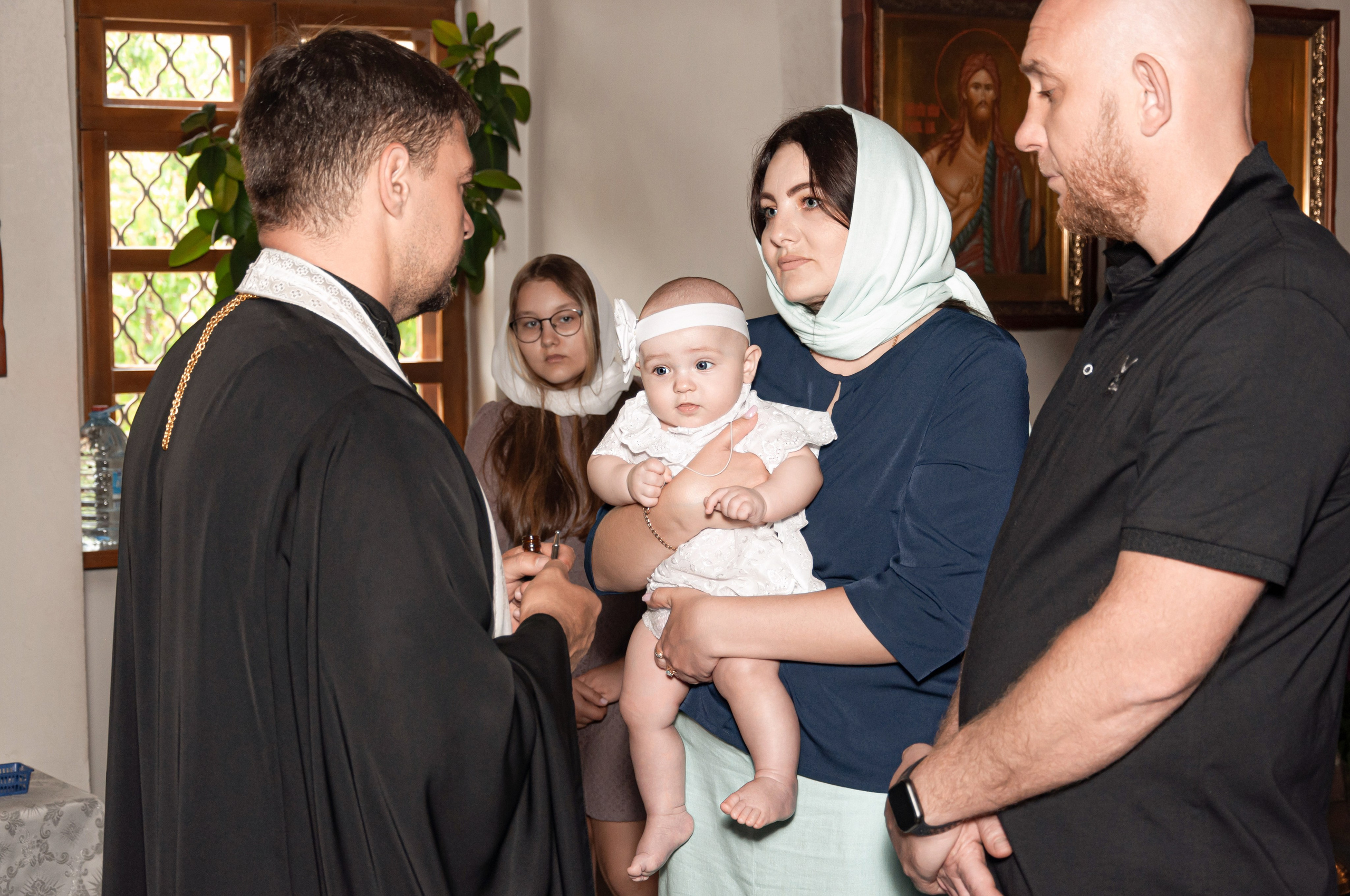 Крестины Миланы. Семейный и свадебный фотограф Галина Абакумова, фотосессии в Белгороде