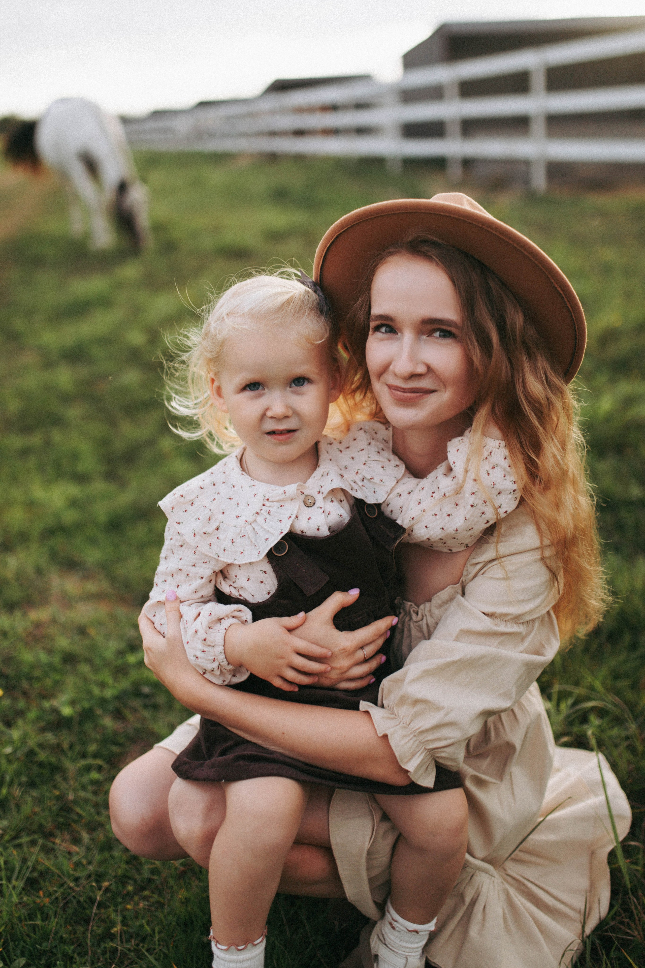 Одним тёплым вечером на ферме с лошадками. Свадебный и семейный фотограф в Нижнем Новгороде