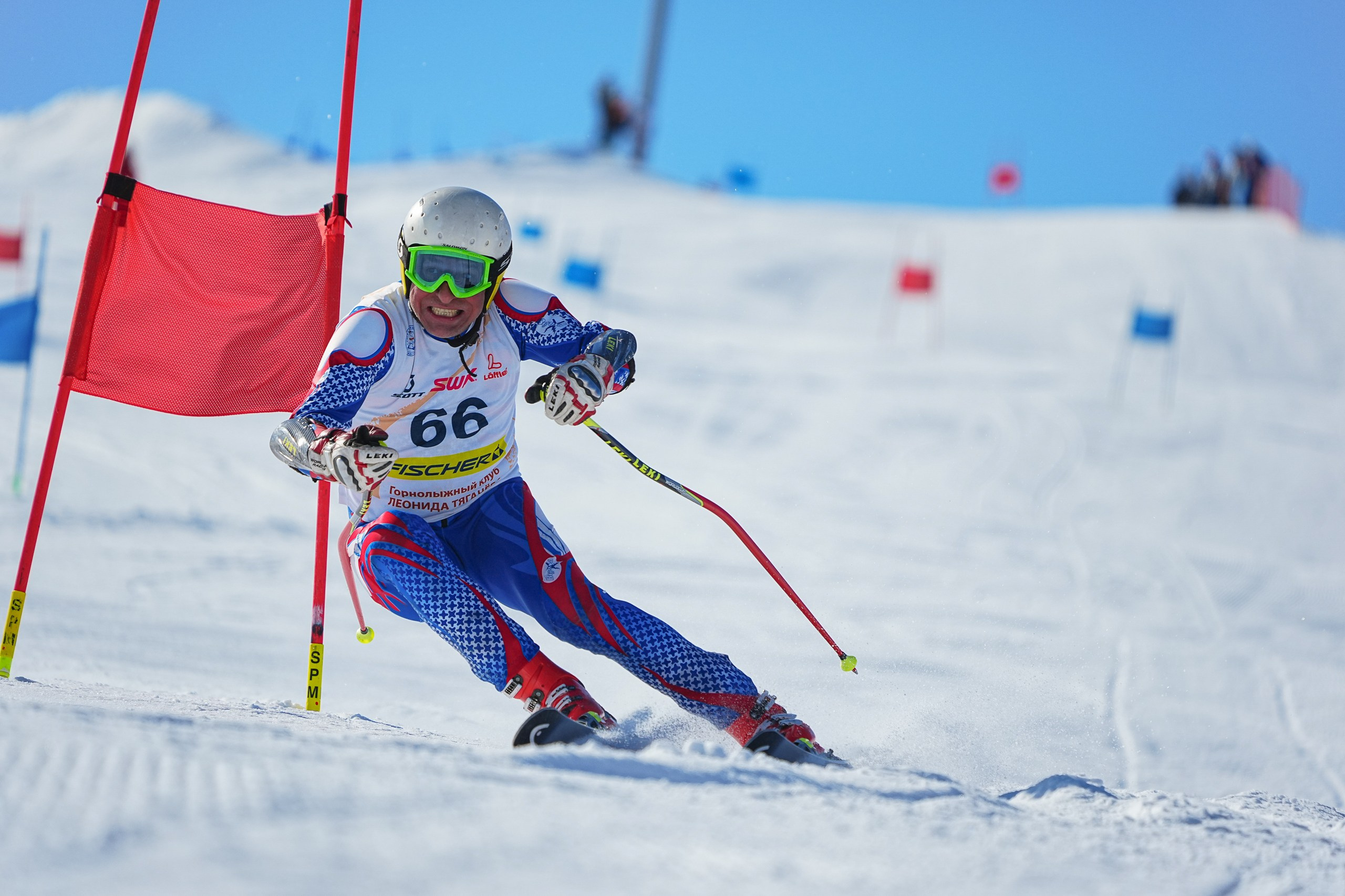 Соревнования «Приз горнолыжного клуба Леонида Тягачева», GS, 2024. Фотограф Студитский Евгений