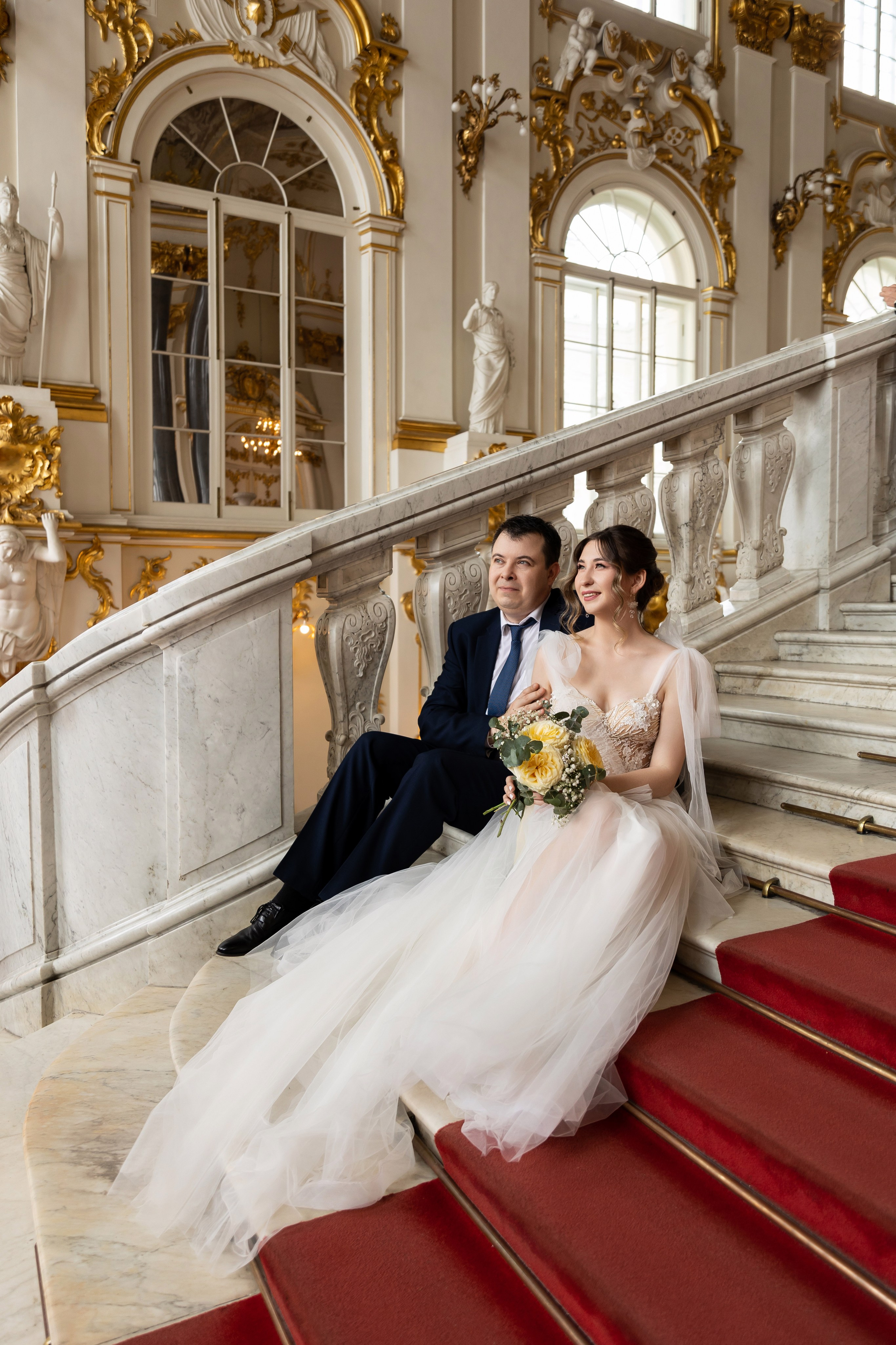 Свадебная фотосессия в Эрмитаже. Семейный и свадебный фотограф в Санкт-Петербурге Татьяна Швыкова