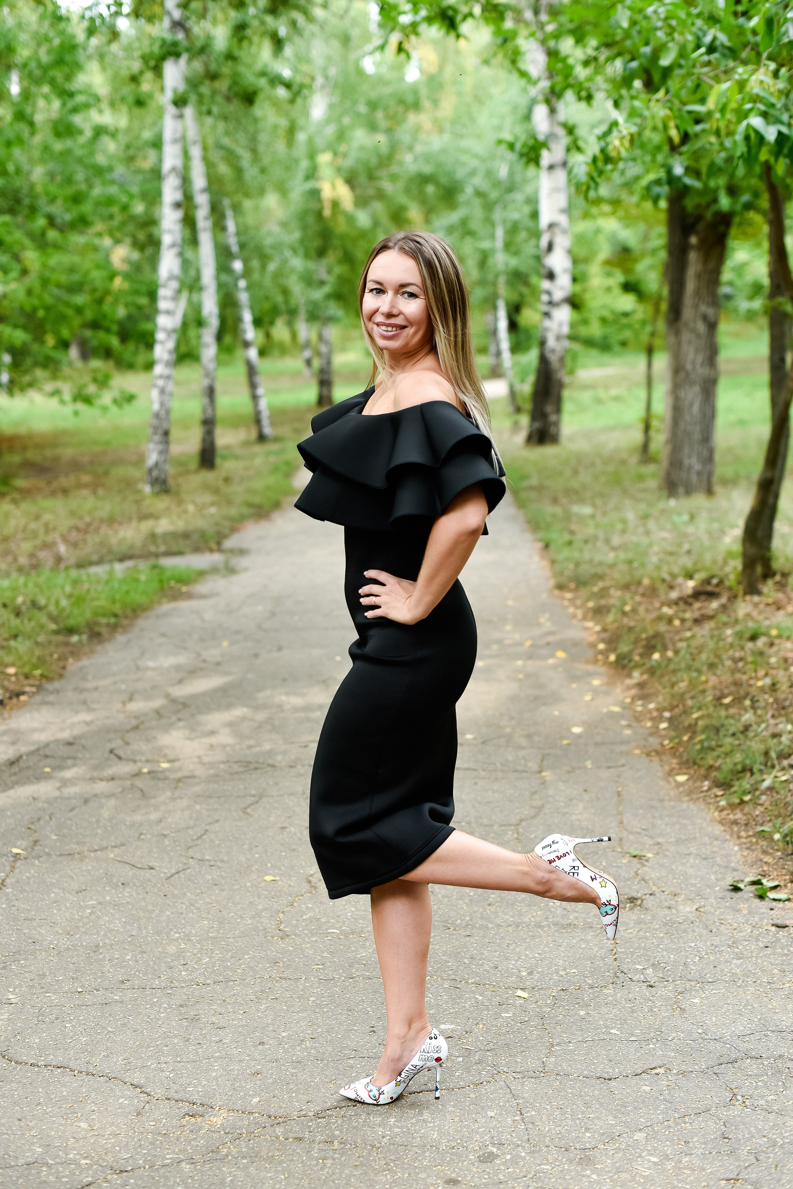 Фитнес-леди