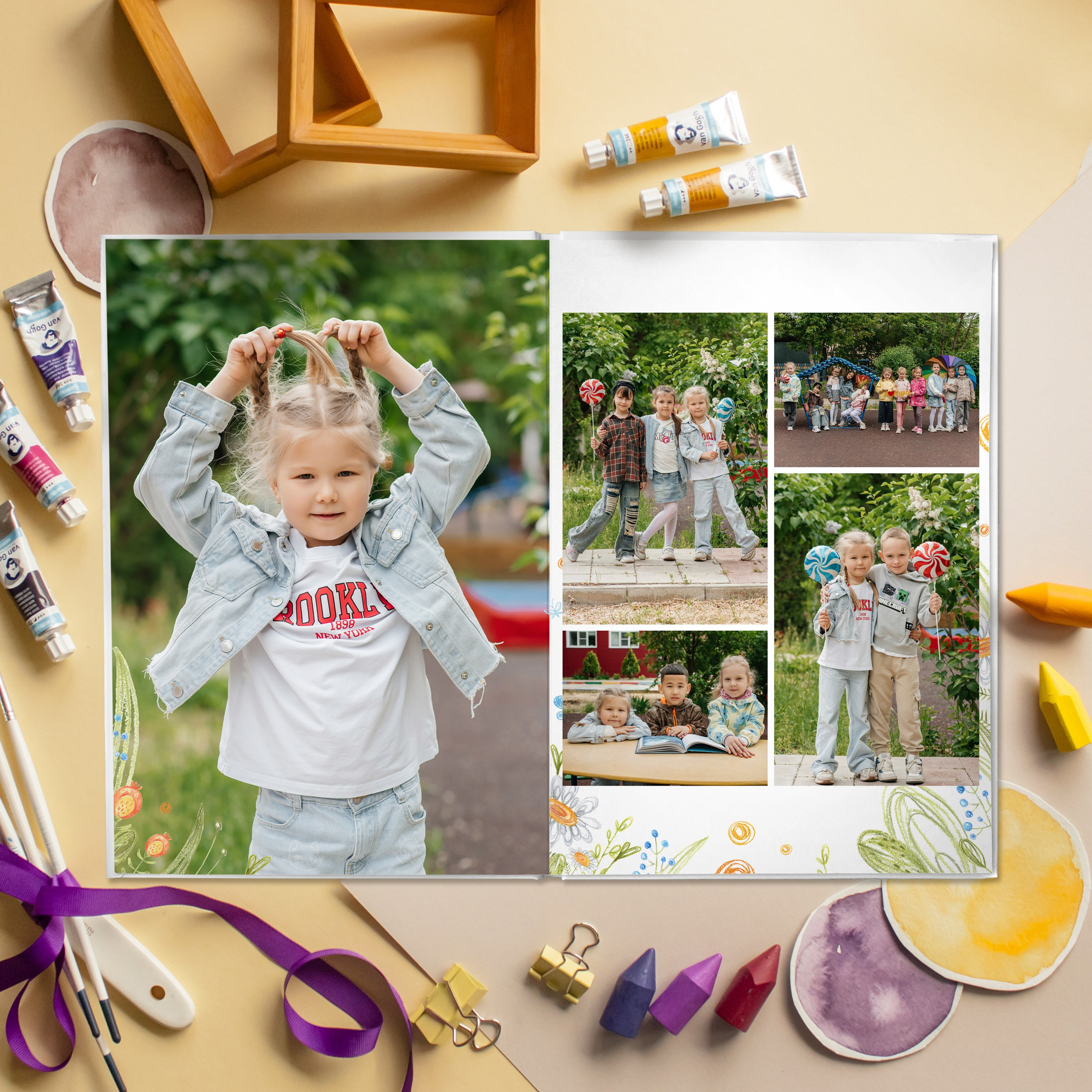 Цветы. Дизайнер fotokniga_ast