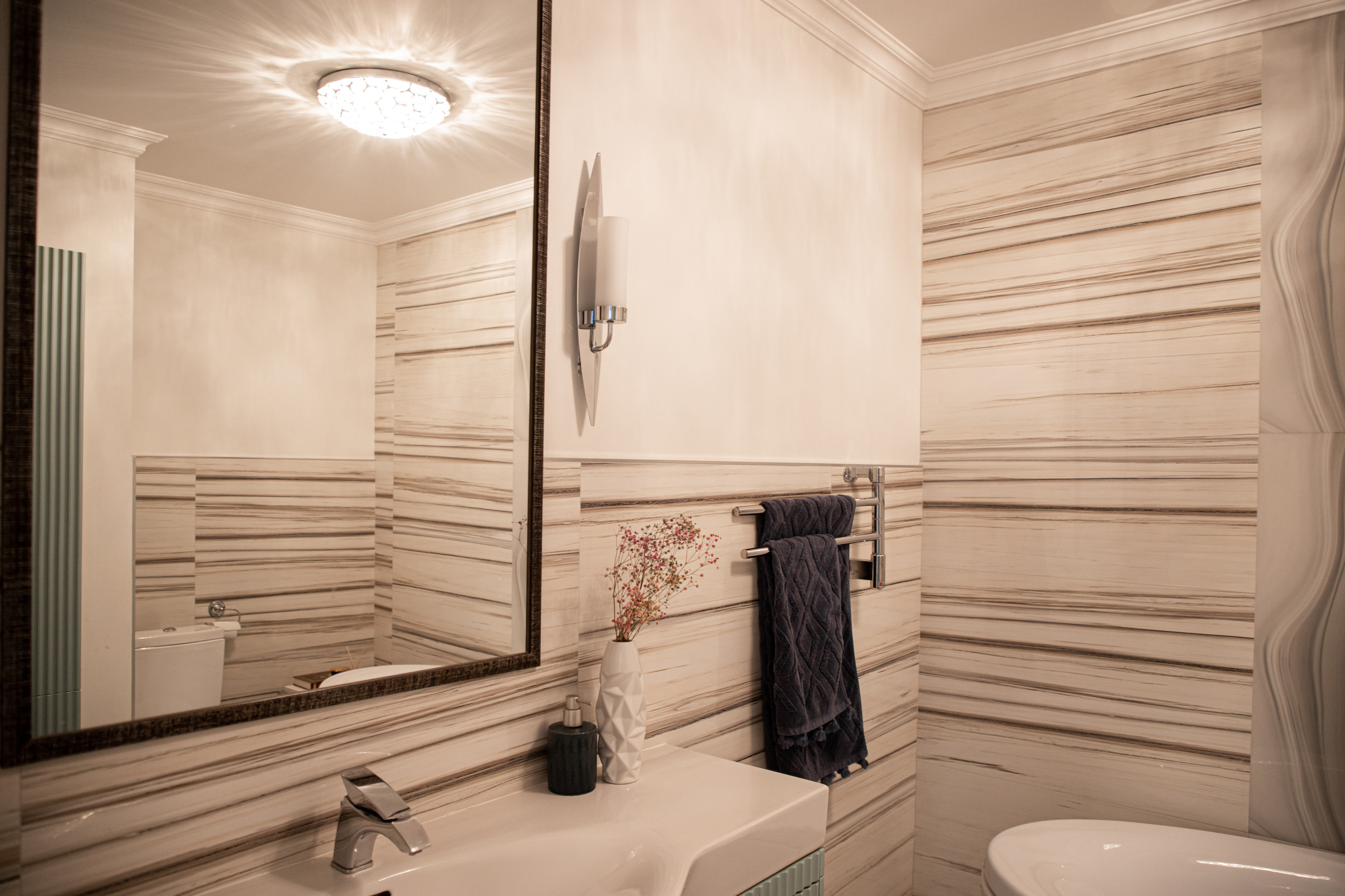 Съемка квартиры в ЖК Даудель Тюмени для продажи или сдачи в аренду. Фотограф Денис Лесковский (Тюмень)