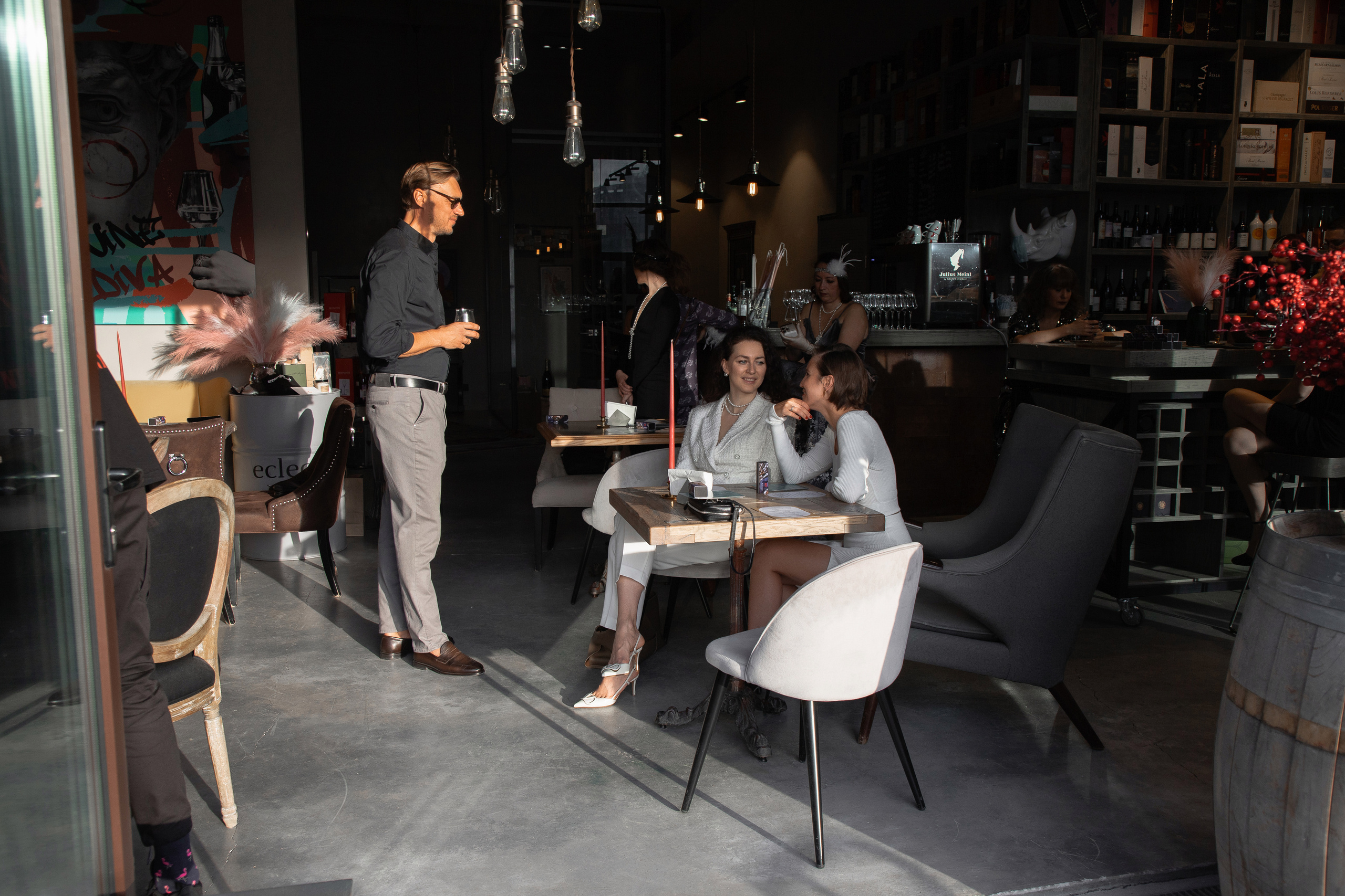 Лекция Марии Барковой (Eclectic, винное место). Фотограф Денис Лесковский (Тюмень)