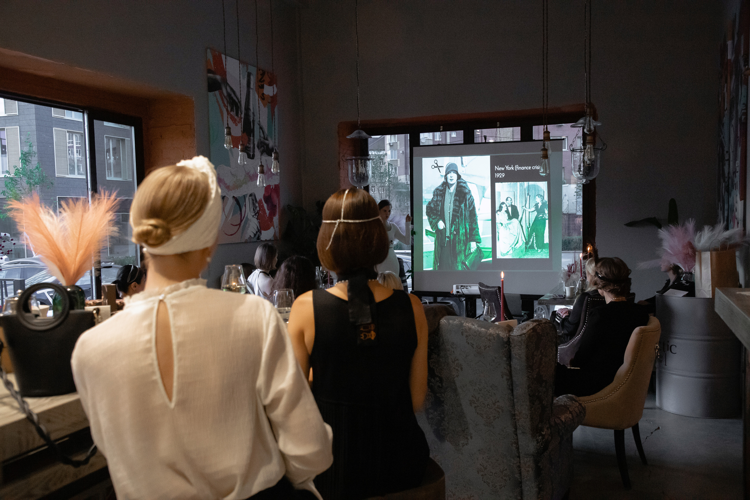 Лекция Марии Барковой (Eclectic, винное место). Фотограф Денис Лесковский (Тюмень)