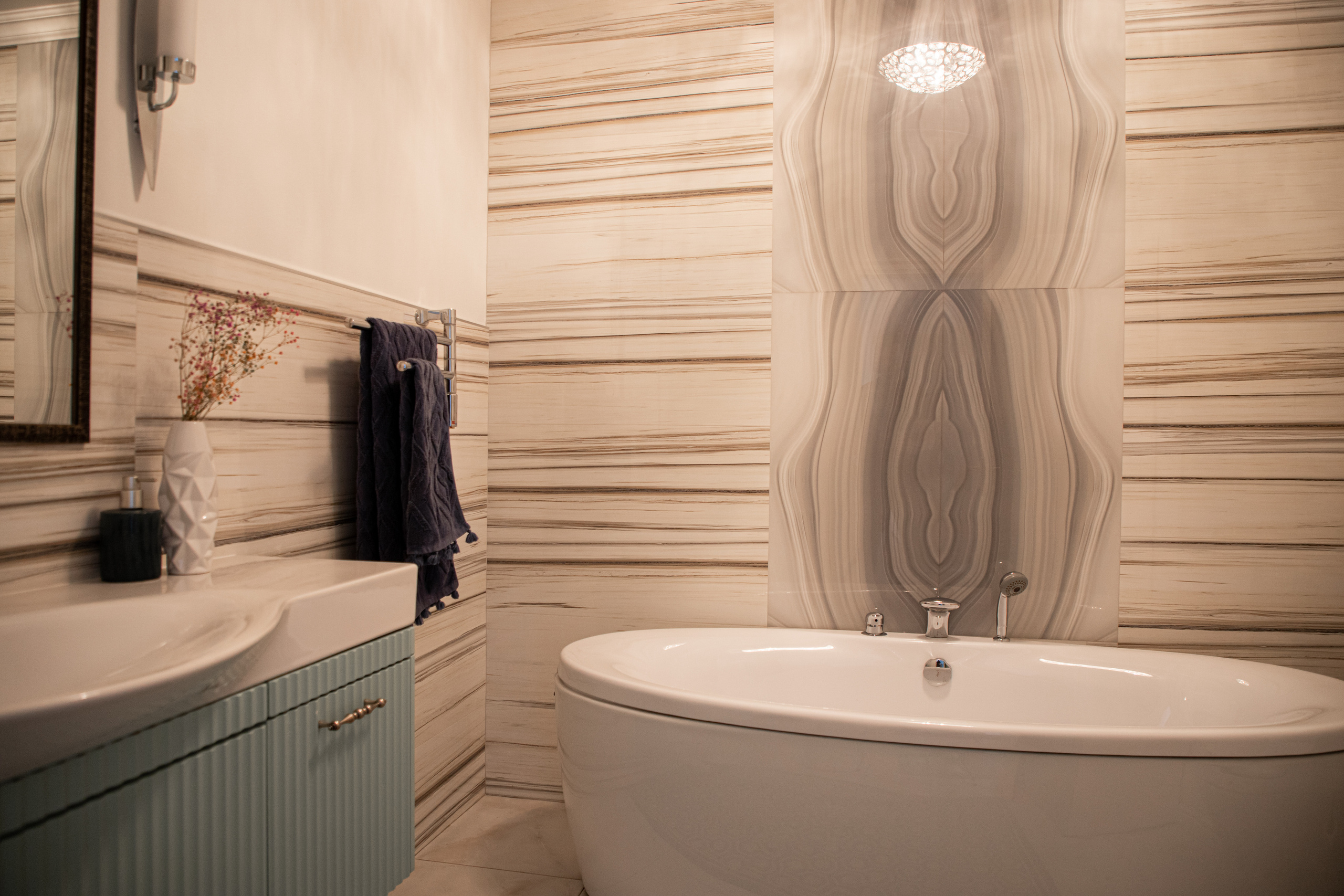 Съемка квартиры в ЖК Даудель Тюмени для продажи или сдачи в аренду. Фотограф Денис Лесковский (Тюмень)