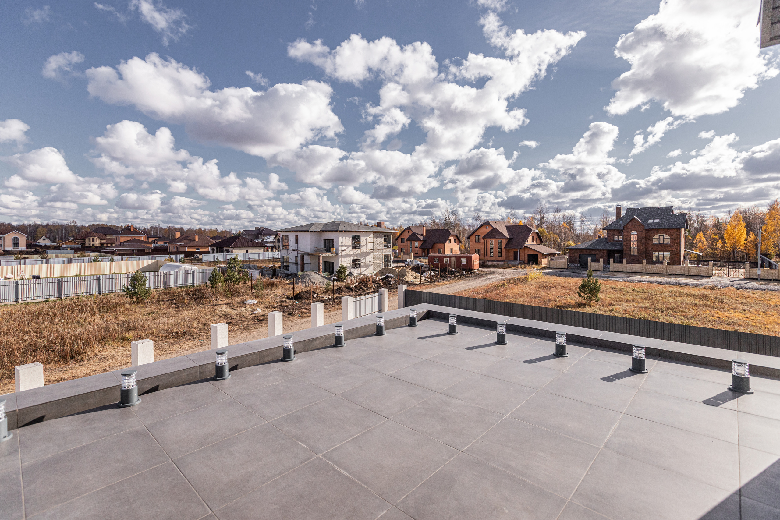 Предпродажная съемка коттеджа в Зубарево. Фотограф Денис Лесковский (Тюмень)