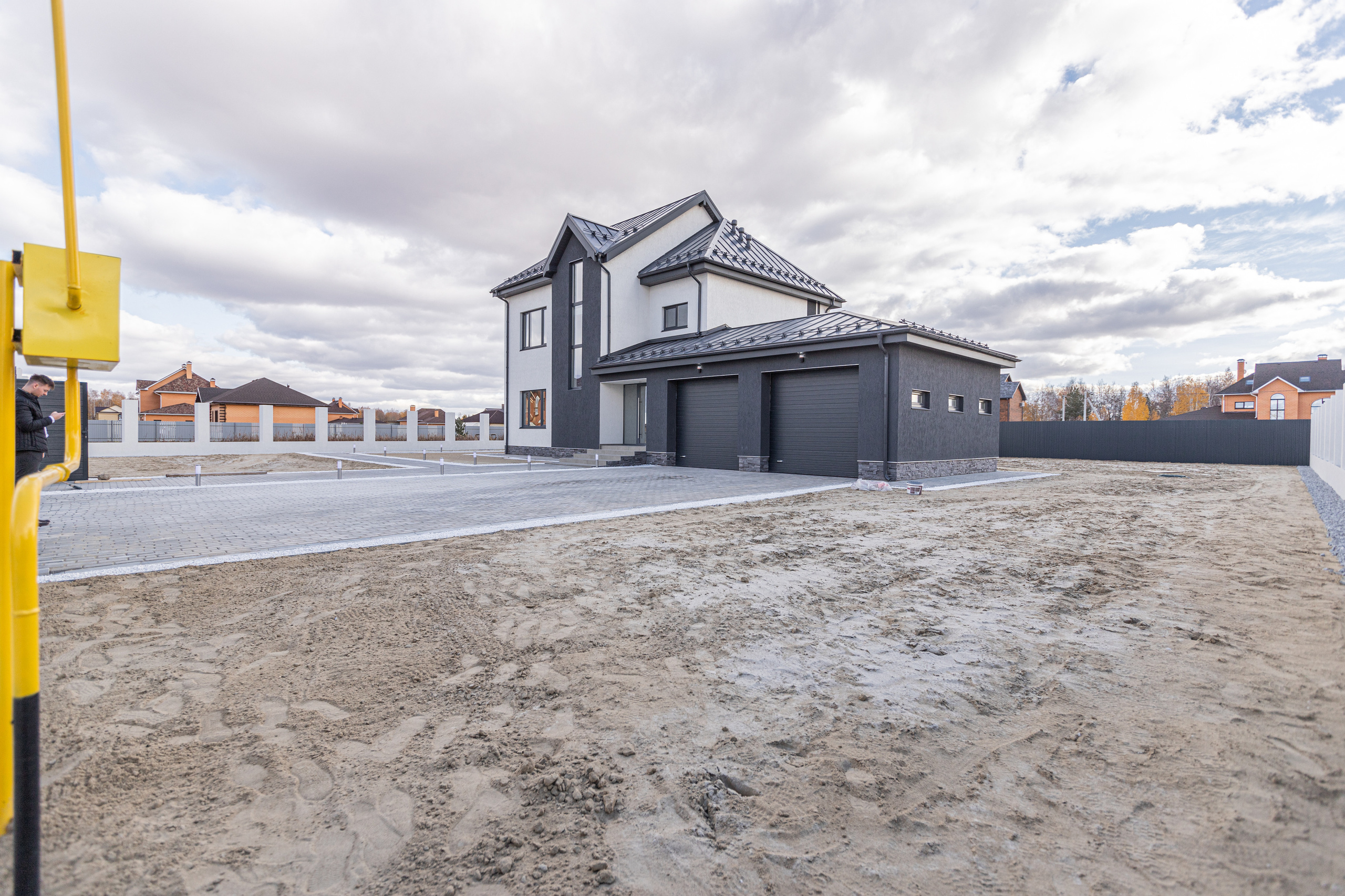 Предпродажная съемка коттеджа в Зубарево. Фотограф Денис Лесковский (Тюмень)