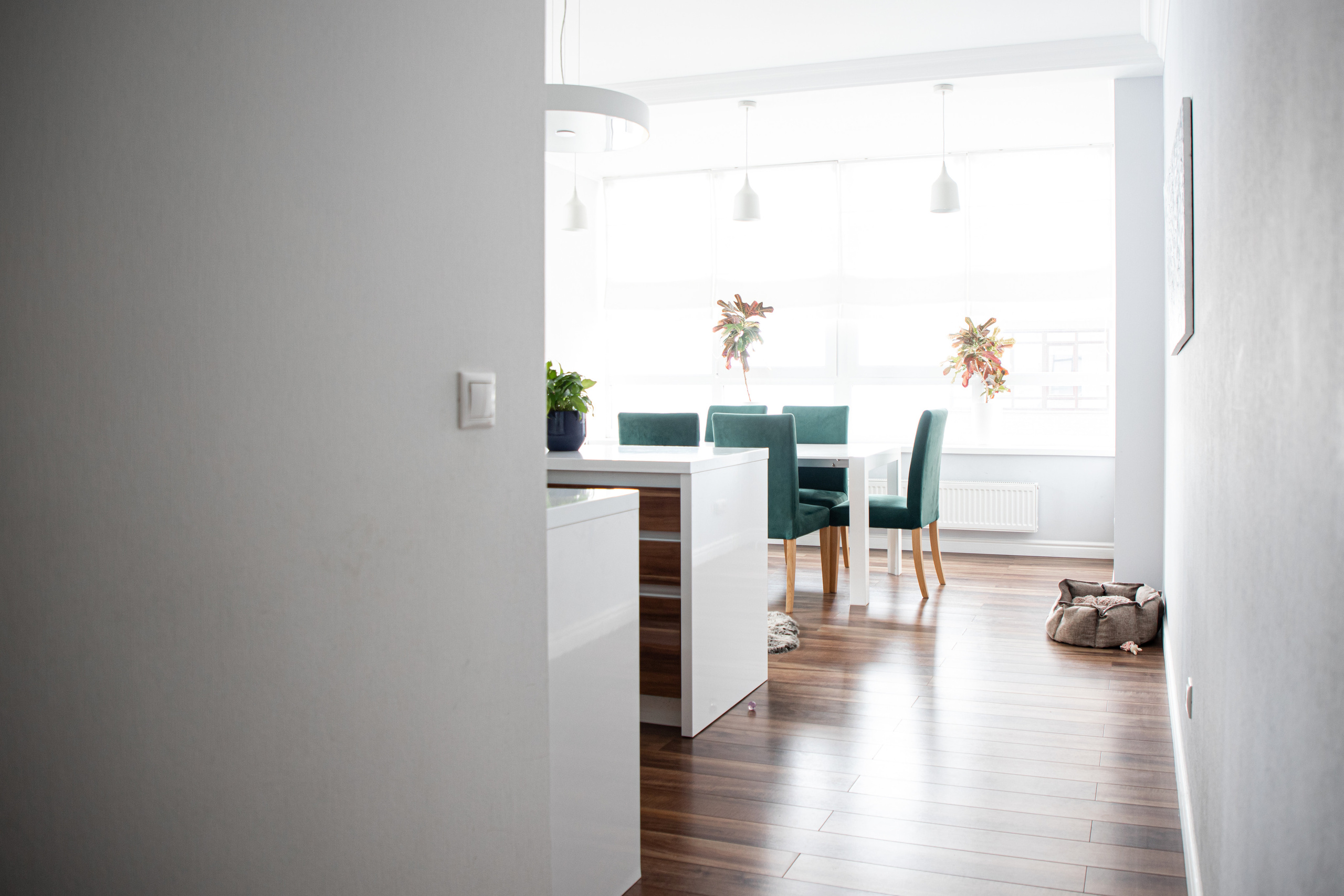 Съемка квартиры в ЖК Даудель Тюмени для продажи или сдачи в аренду. Фотограф Денис Лесковский (Тюмень)