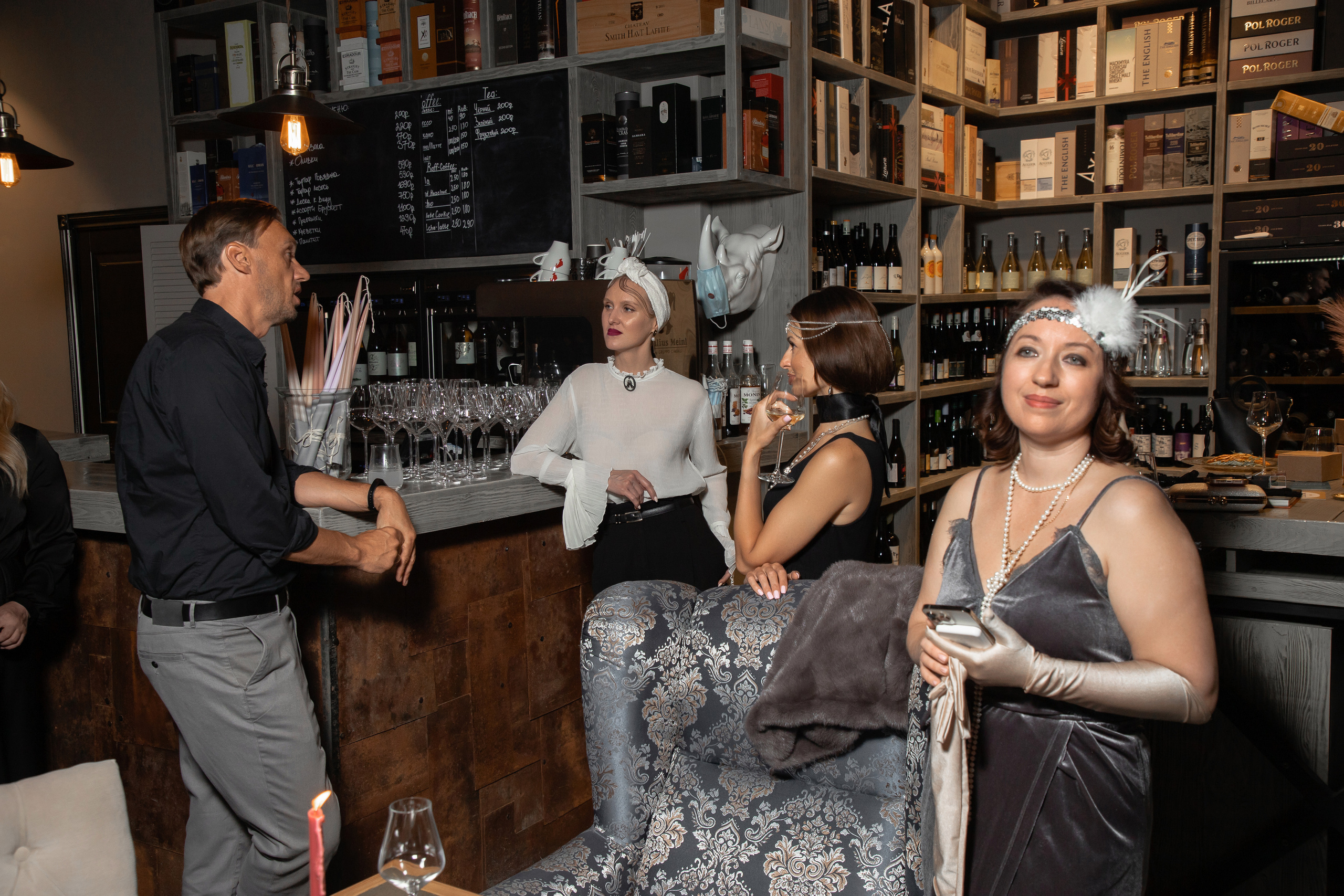 Лекция Марии Барковой (Eclectic, винное место). Фотограф Денис Лесковский (Тюмень)