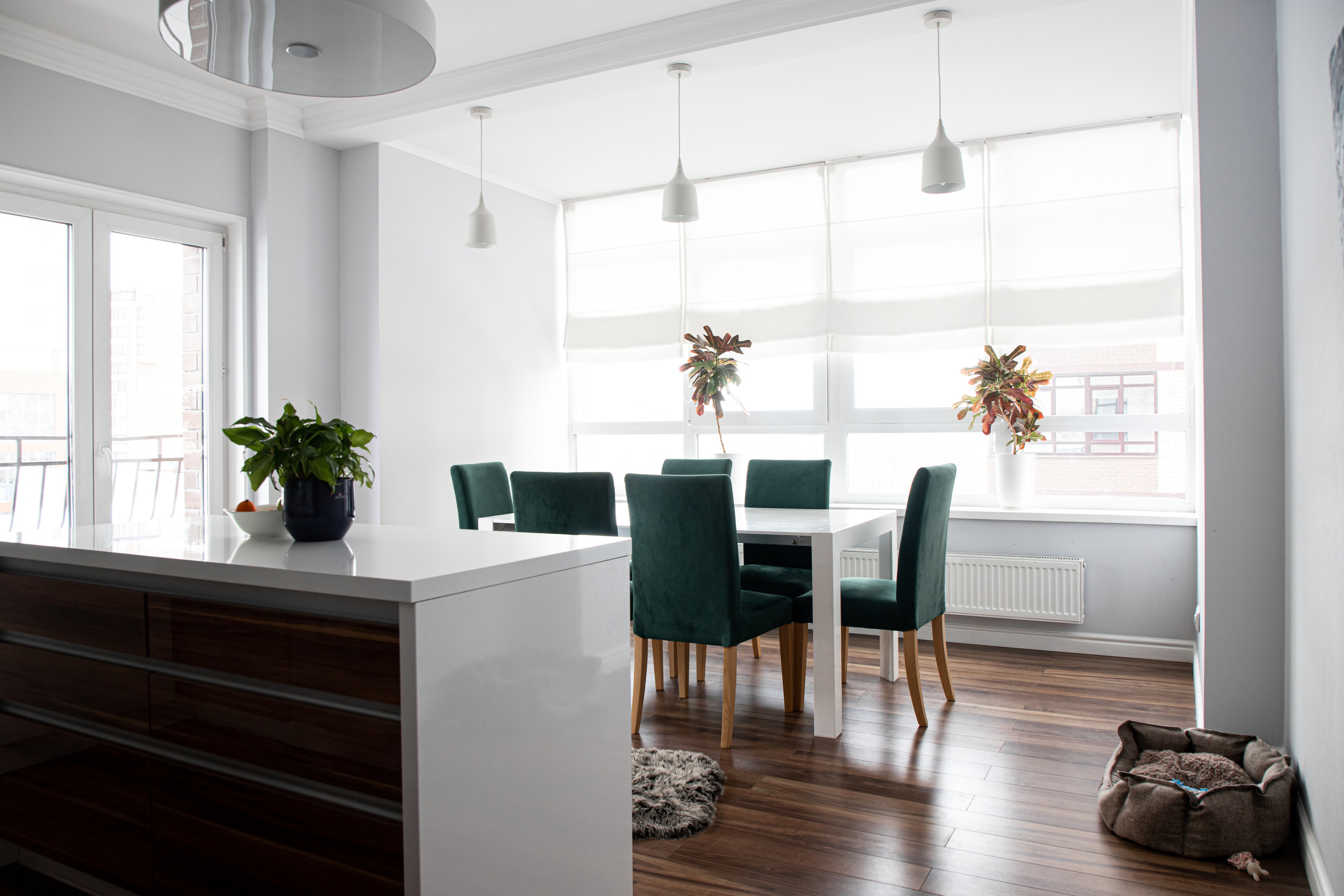 Съемка квартиры в ЖК Даудель Тюмени для продажи или сдачи в аренду. Фотограф Денис Лесковский (Тюмень)