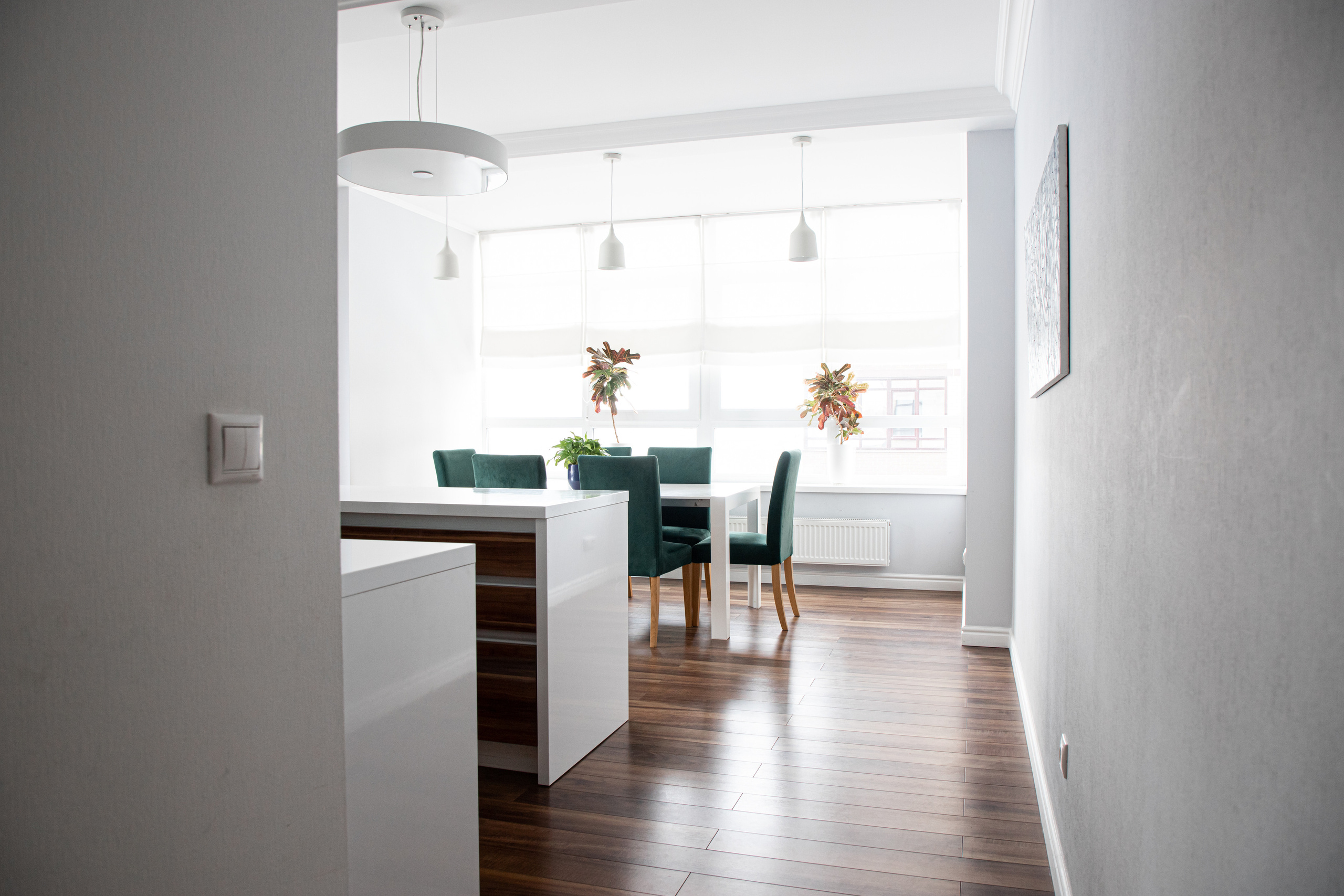 Съемка квартиры в ЖК Даудель Тюмени для продажи или сдачи в аренду. Фотограф Денис Лесковский (Тюмень)