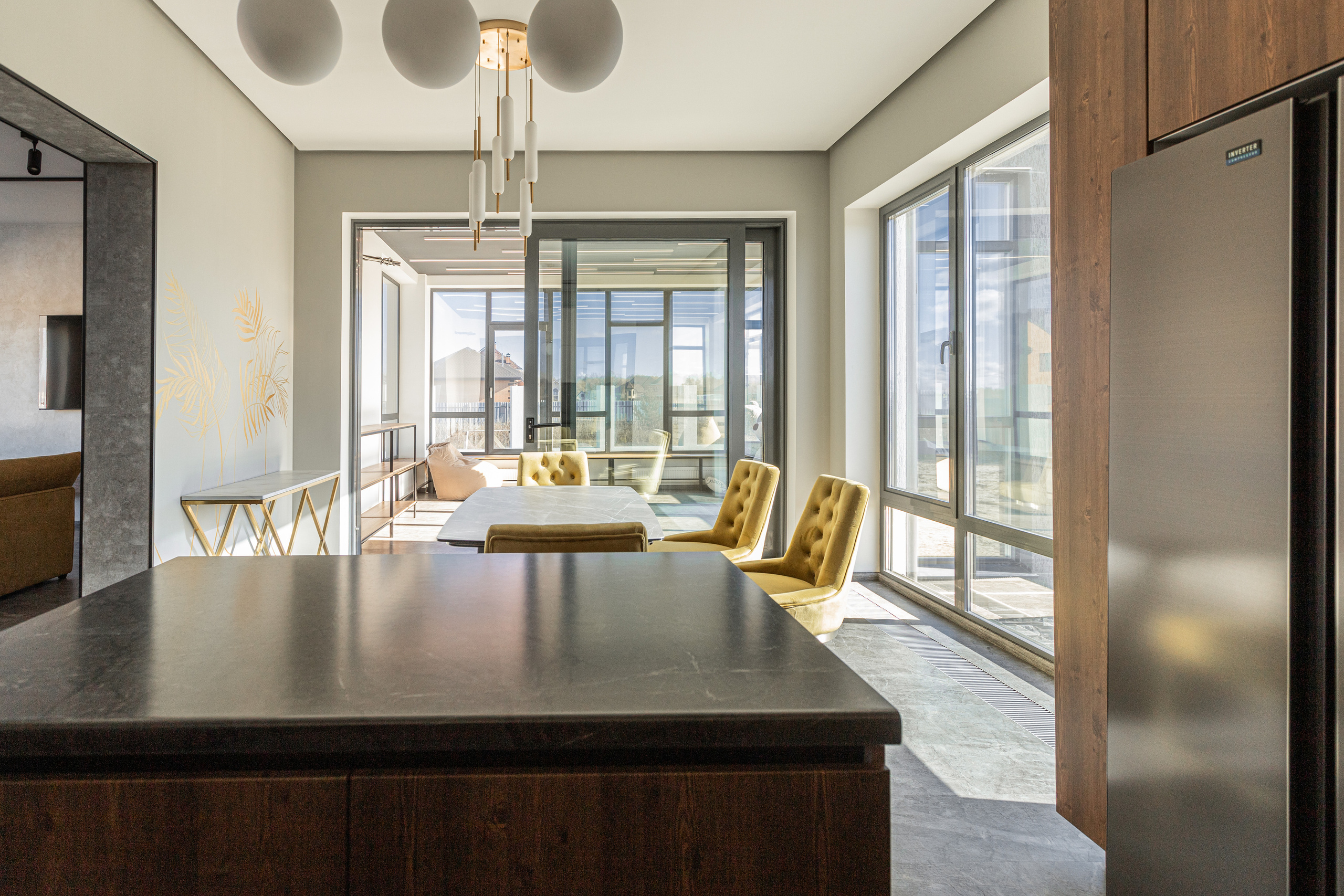 Предпродажная съемка коттеджа в Зубарево. Фотограф Денис Лесковский (Тюмень)