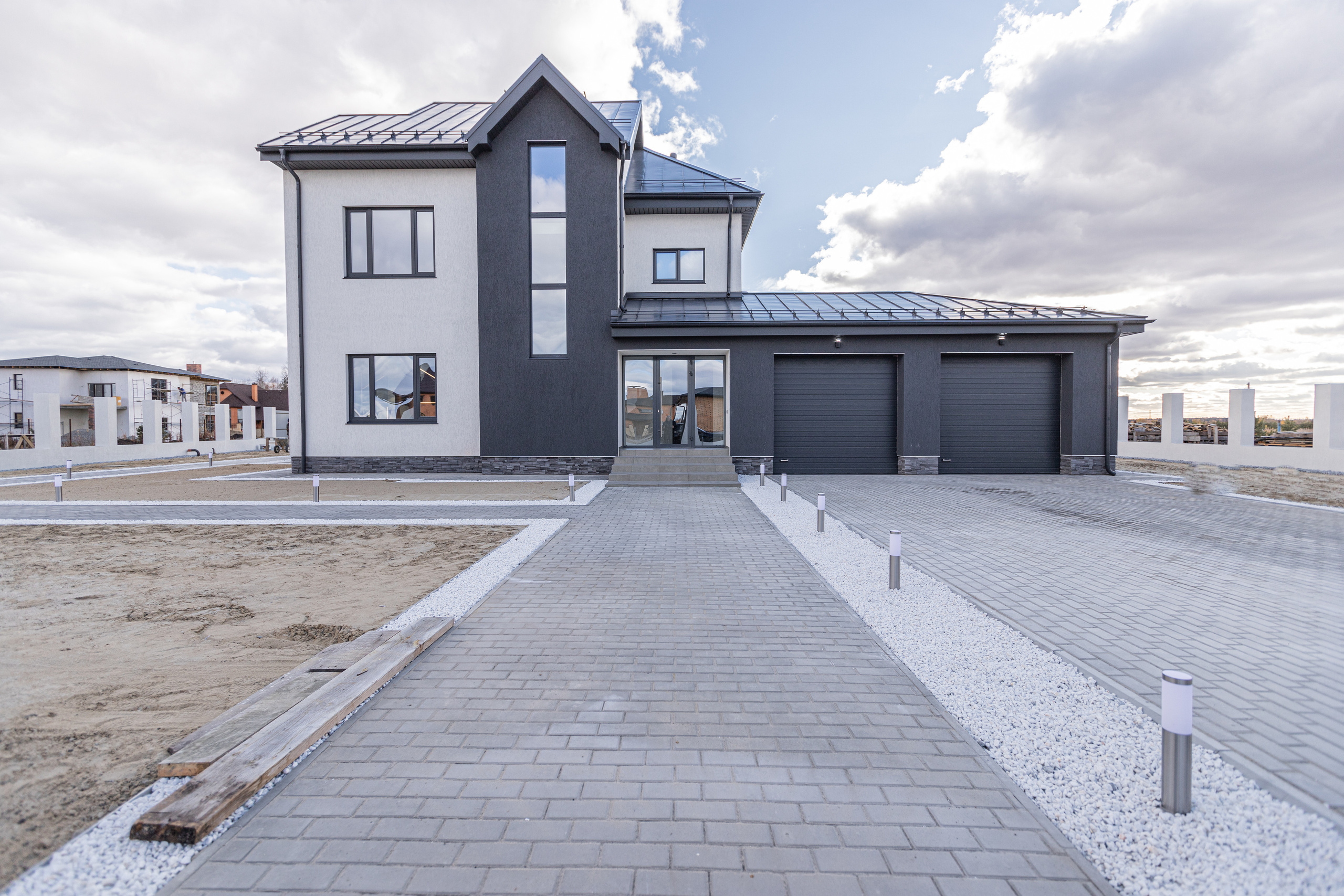 Предпродажная съемка коттеджа в Зубарево. Фотограф Денис Лесковский (Тюмень)