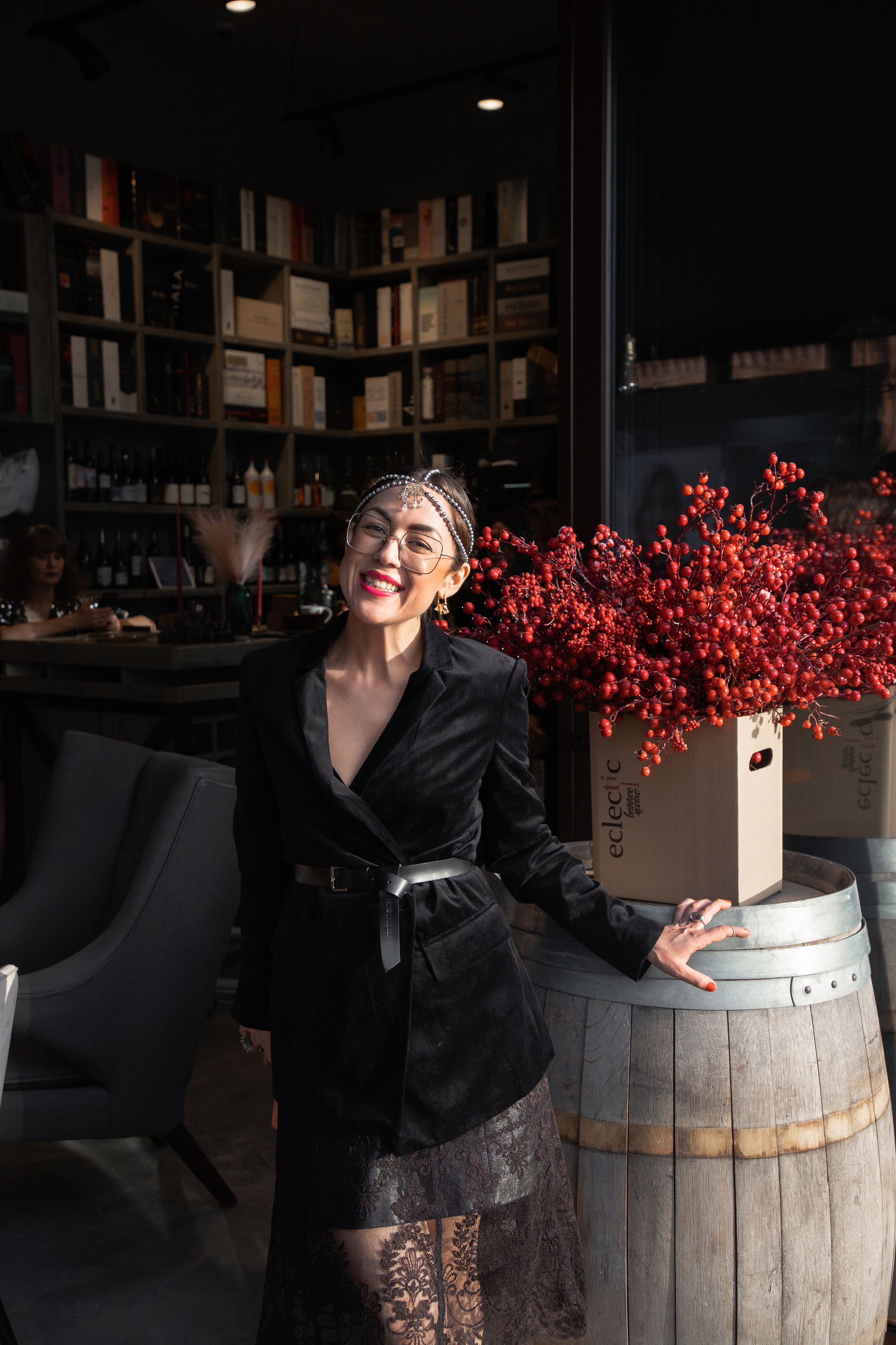 Лекция Марии Барковой (Eclectic, винное место). Фотограф Денис Лесковский (Тюмень)