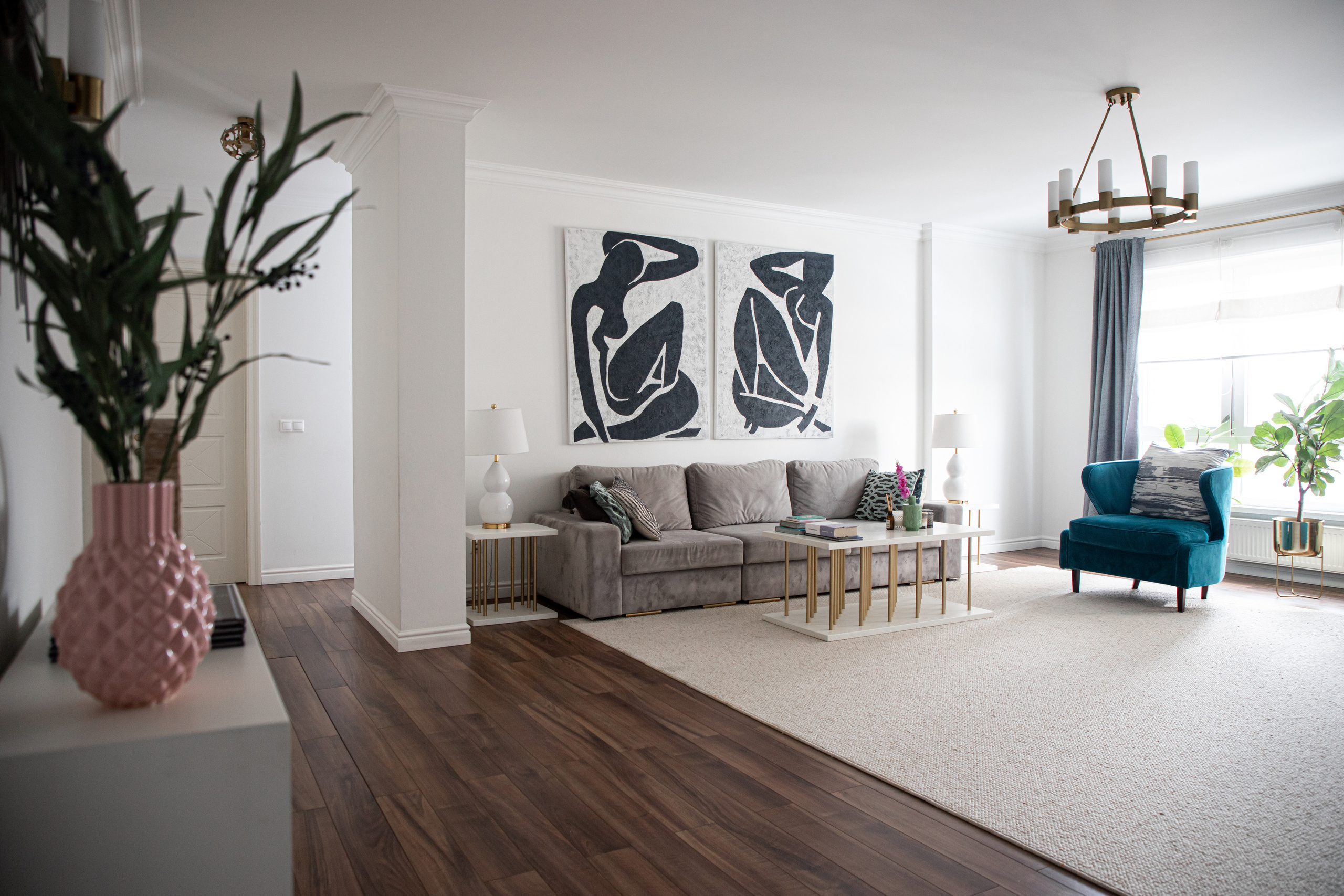 Съемка квартиры в ЖК Даудель Тюмени для продажи или сдачи в аренду. Фотограф Денис Лесковский (Тюмень)