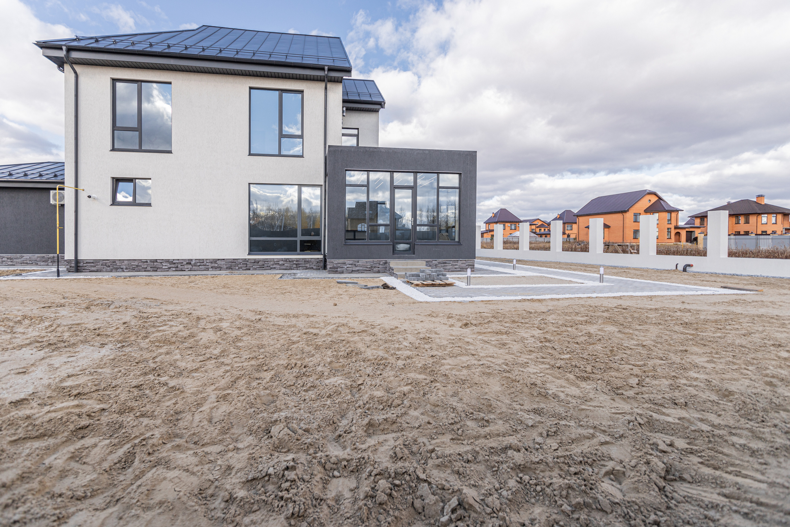 Предпродажная съемка коттеджа в Зубарево. Фотограф Денис Лесковский (Тюмень)