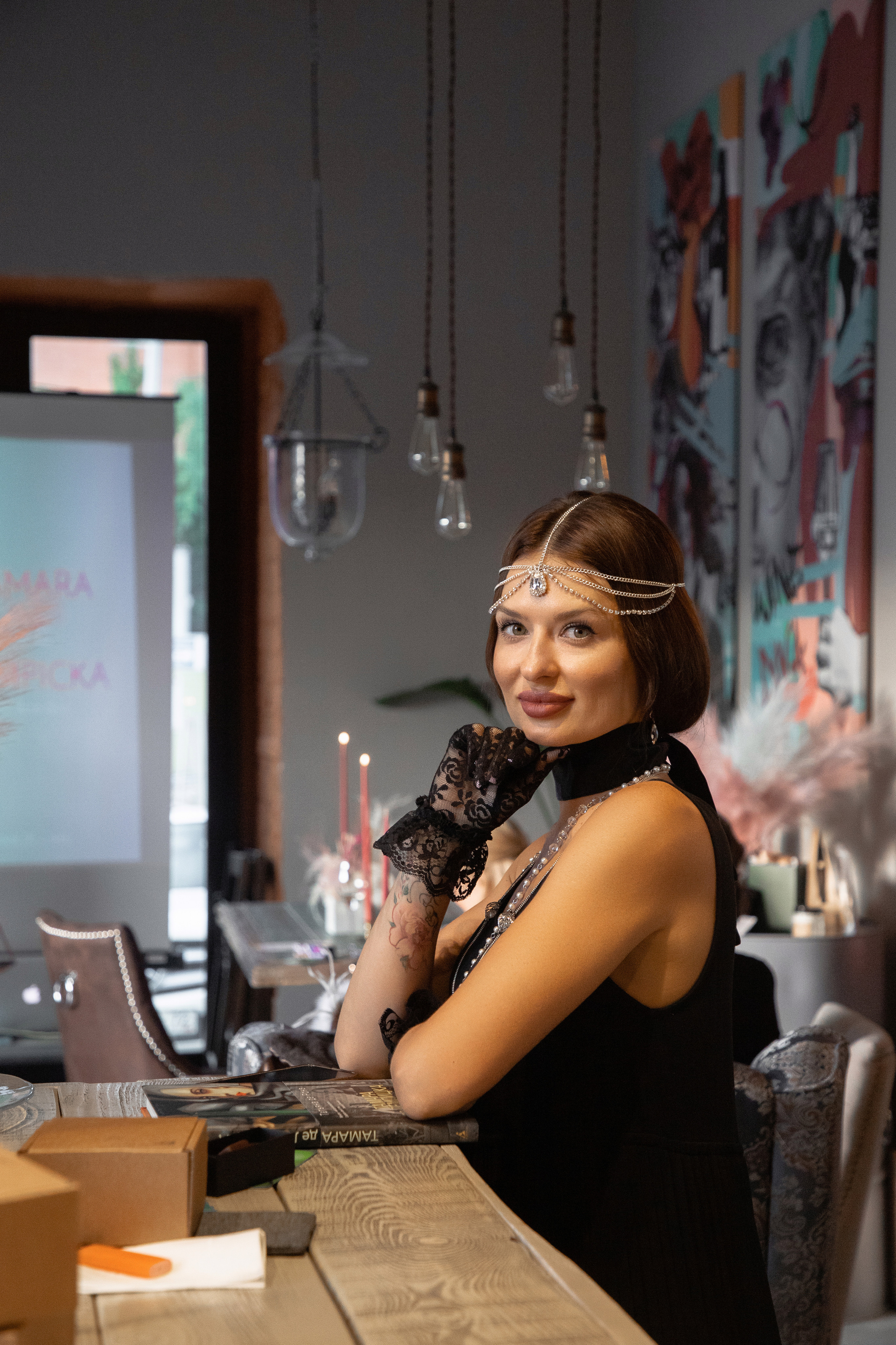 Лекция Марии Барковой (Eclectic, винное место). Фотограф Денис Лесковский (Тюмень)