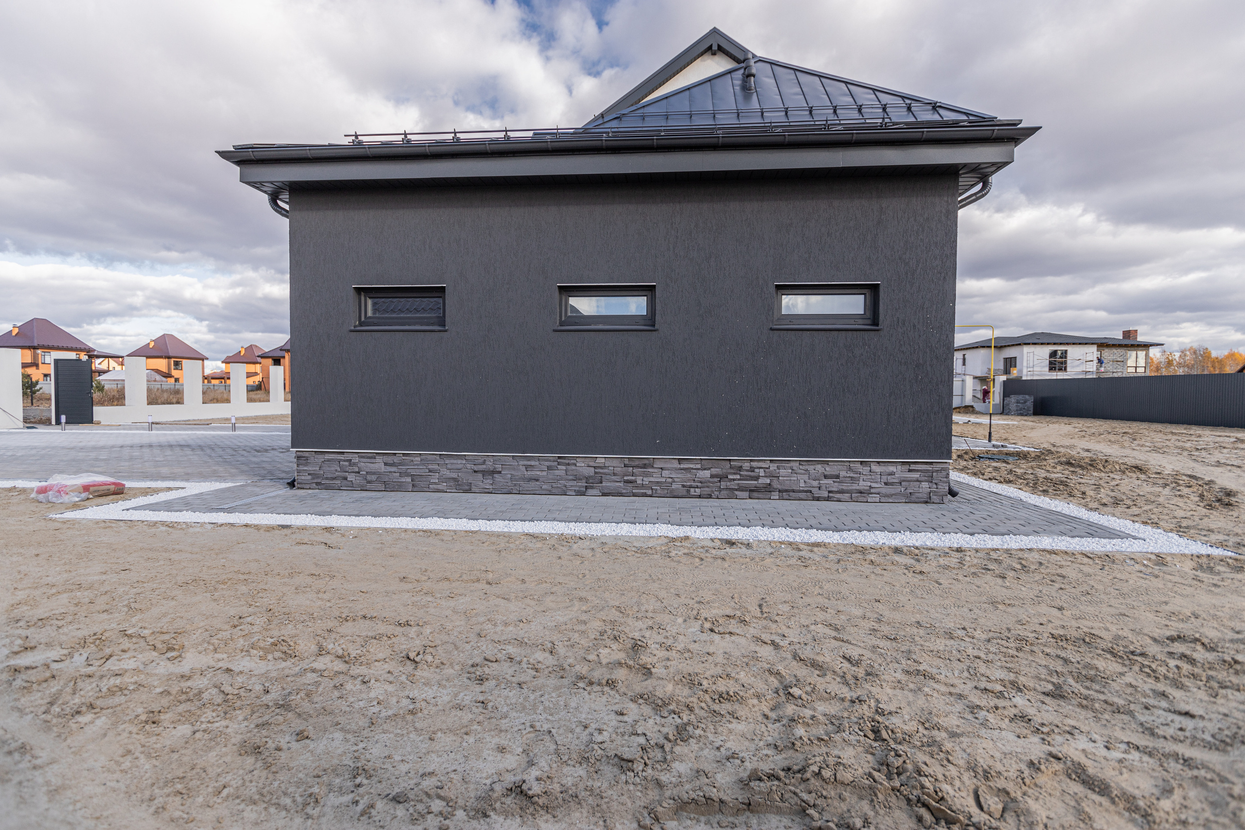 Предпродажная съемка коттеджа в Зубарево. Фотограф Денис Лесковский (Тюмень)